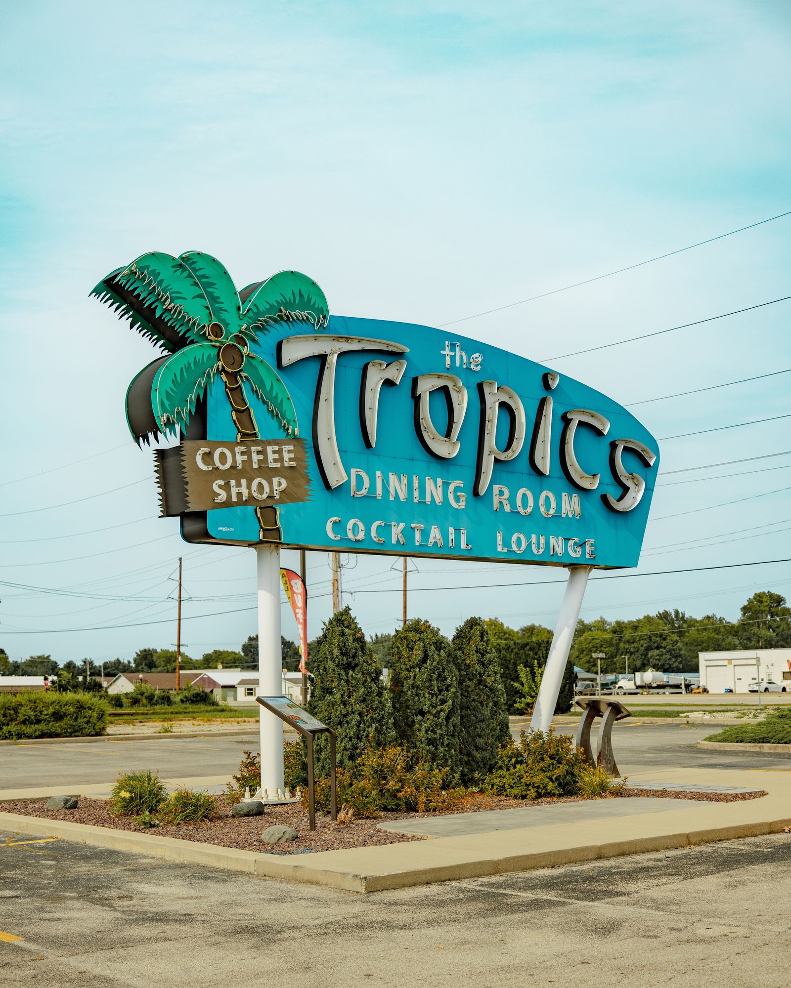 Tropics Dining Room Sign 01