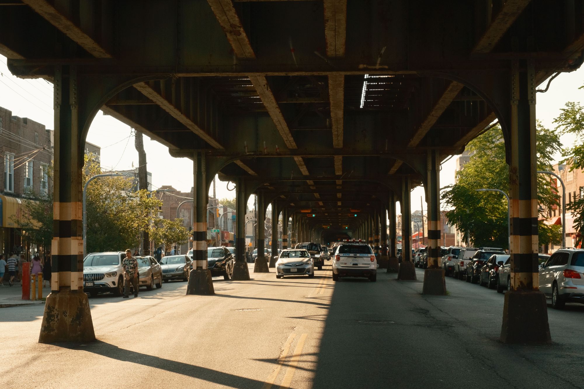 Under the D Tracks, Brooklyn