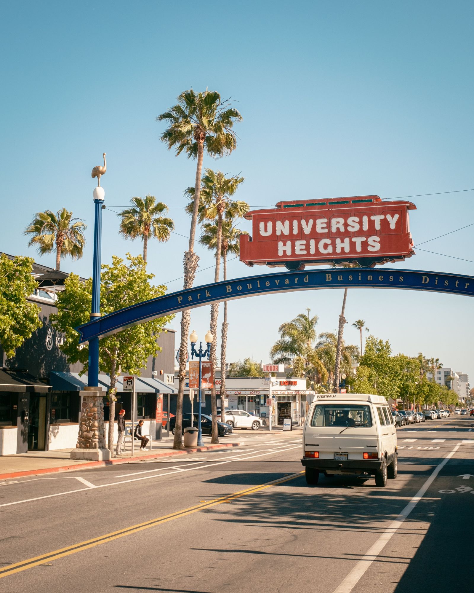 University Heights Sign, San Diego