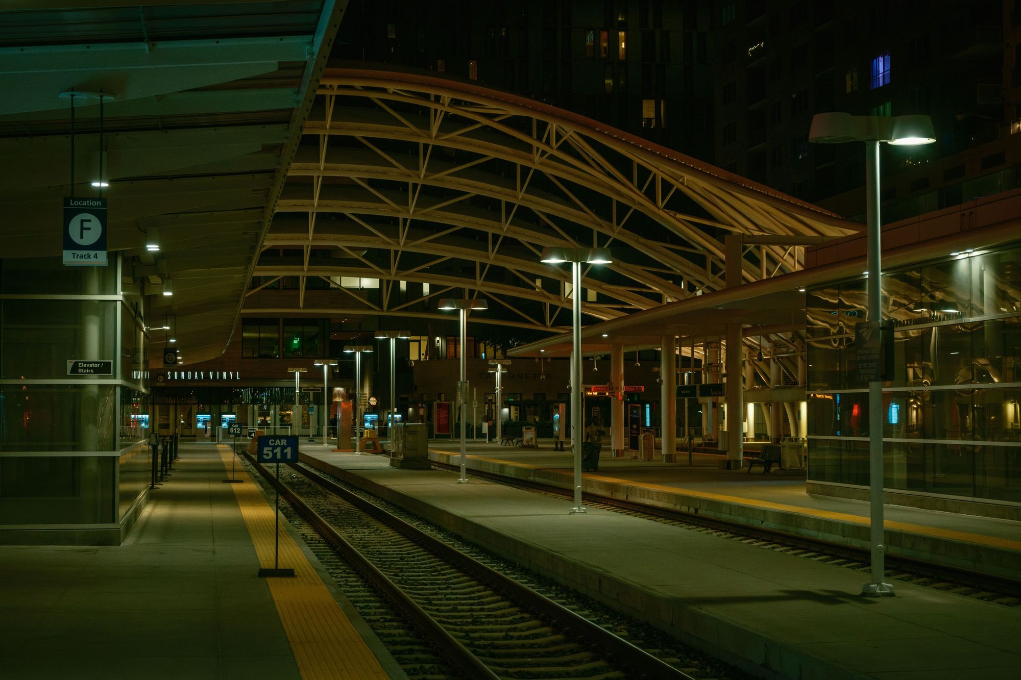 Union Station at Night, Denver 03