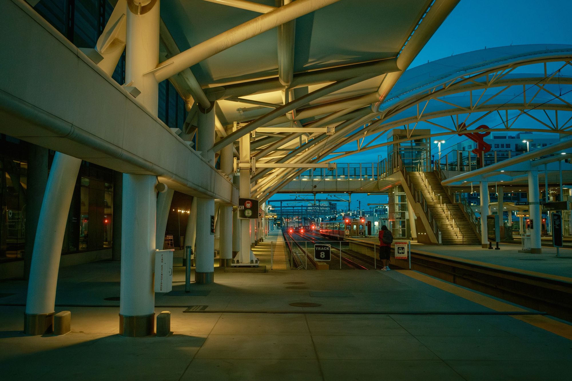 Union Station at Night, Denver 04