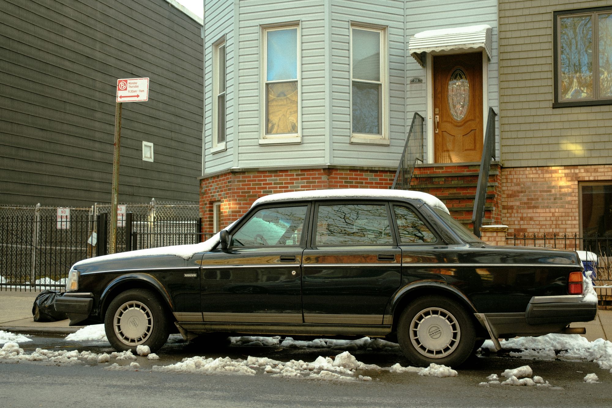 Vintage Volvo in Greenpoint, Brooklyn