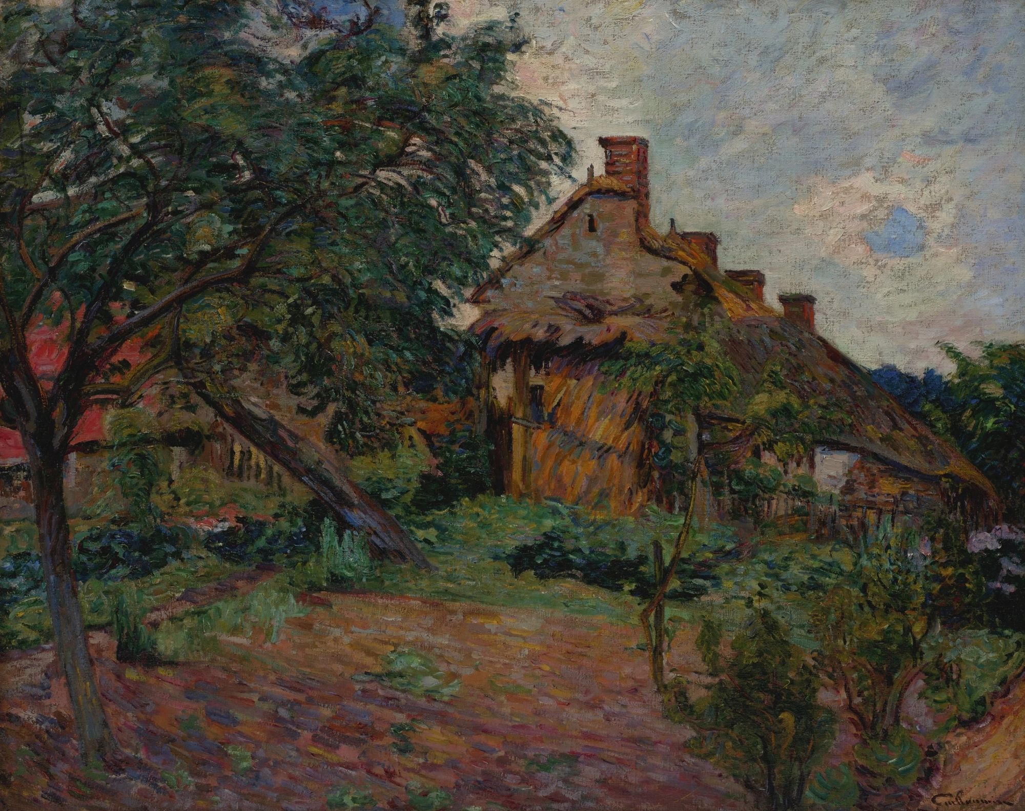Village de l’Île de France (circa 1888)