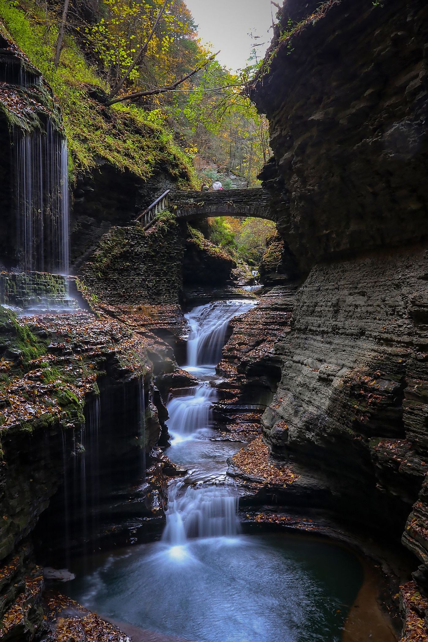 WATKINS GLEN Waterfalls 02 | Framer Gallery | Wall Art & Prints