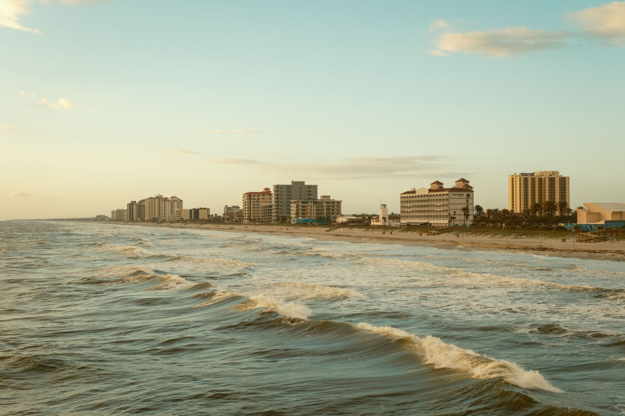 Waves at Jacksonville Beach