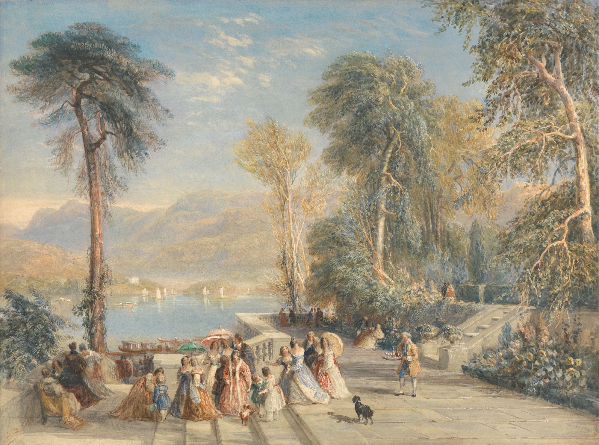 Windermere During the Regatta (1832)
