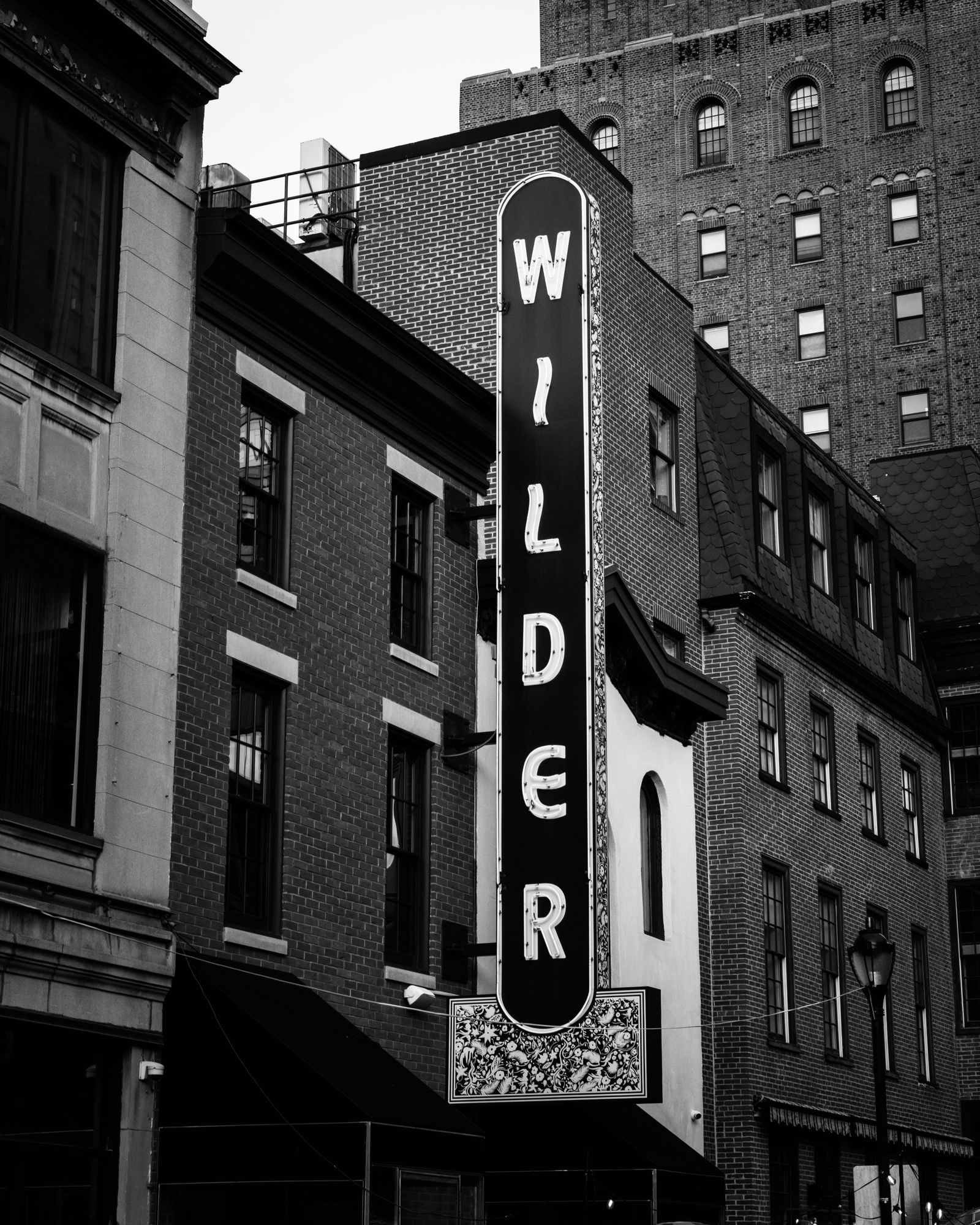 Wilder, Philadelphia B&W