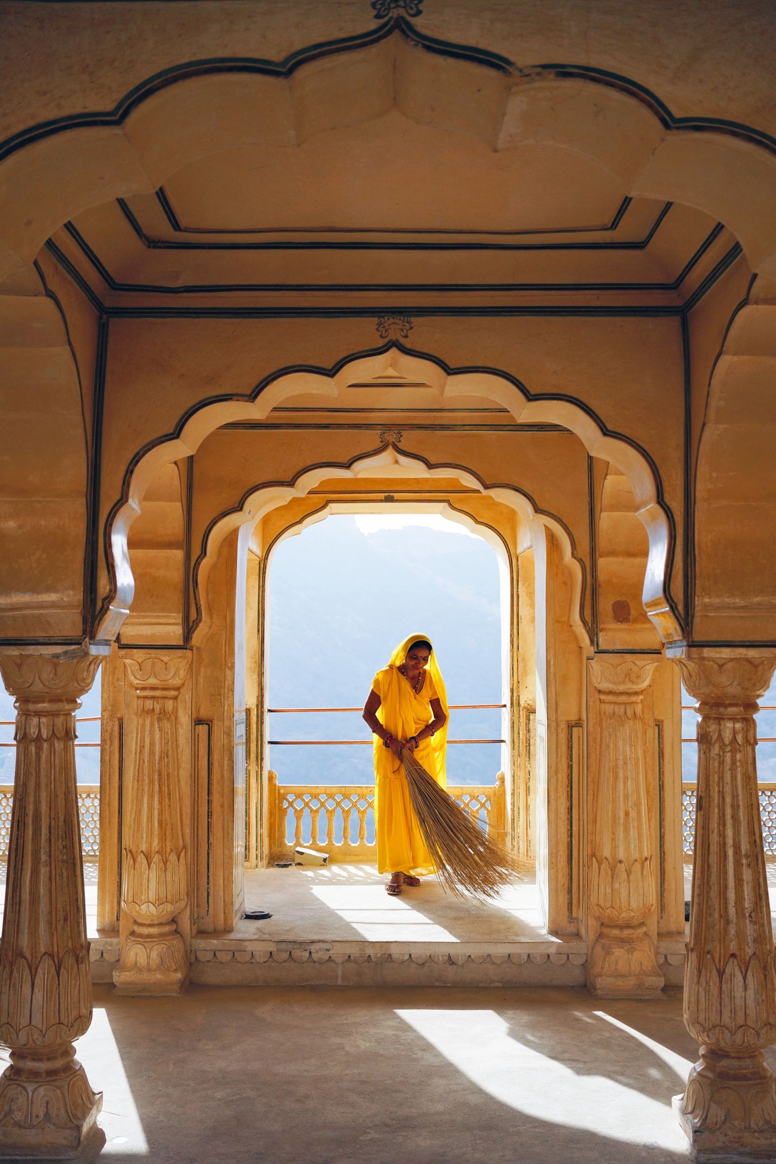 Woman in Yellow