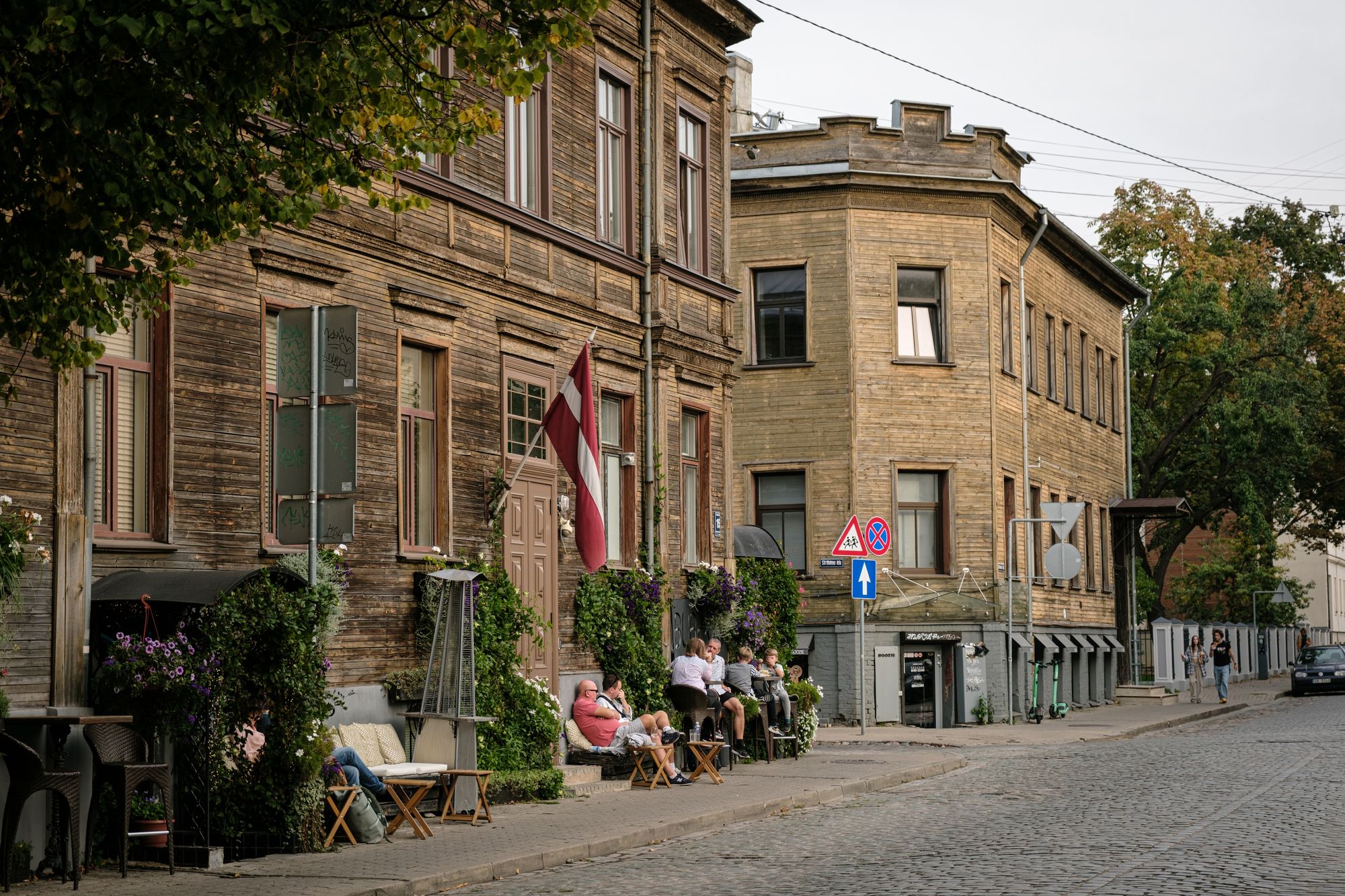 Wooden Buildings, Riga 01
