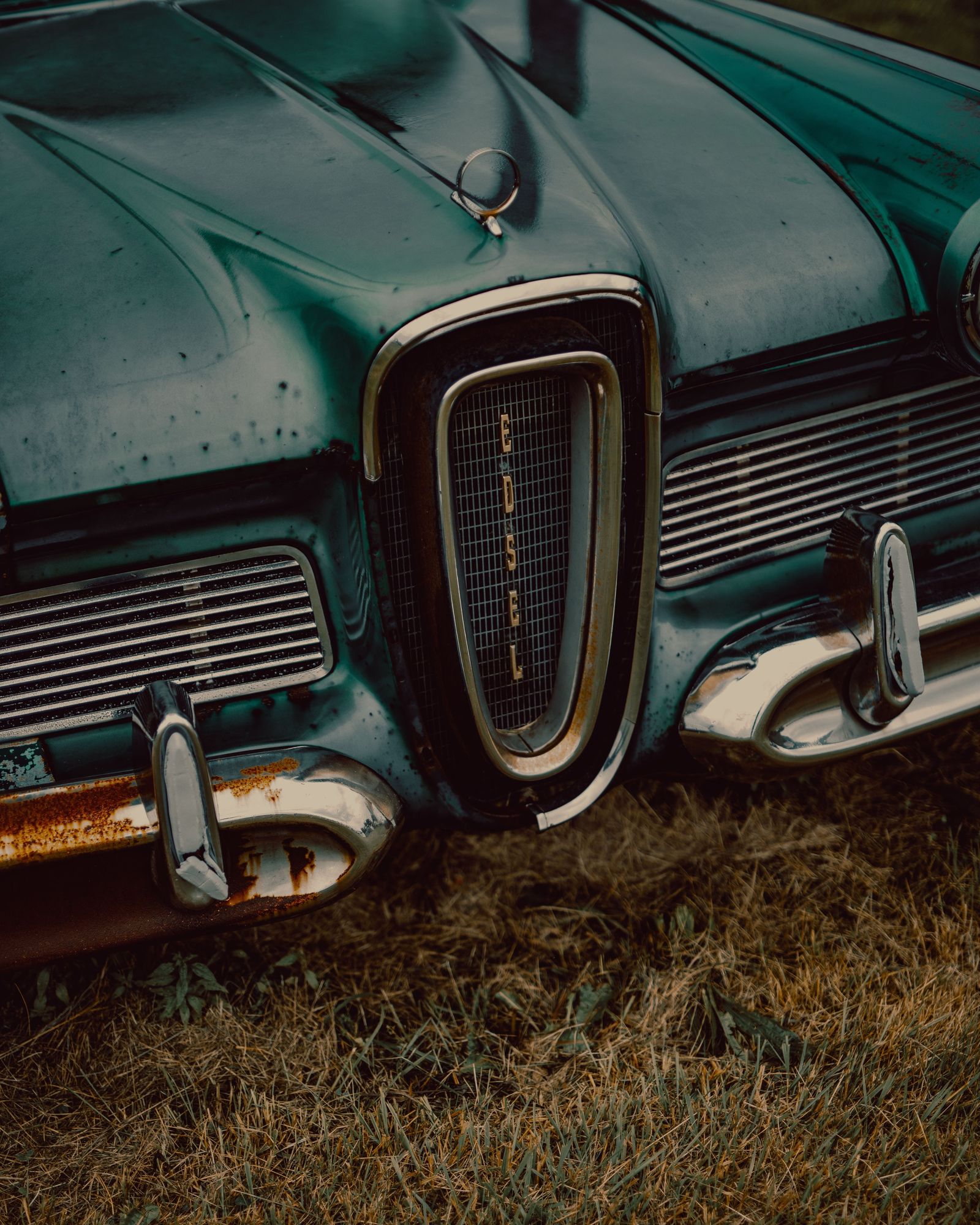 Abandoned Ford Edsel Car