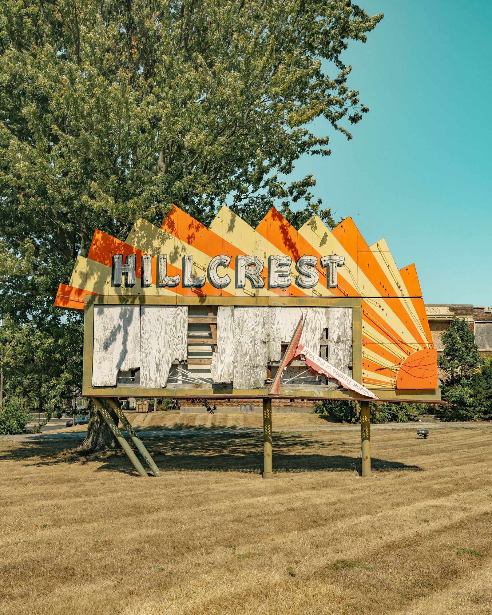 Hillcrest Drive-In Theatre Sign 01