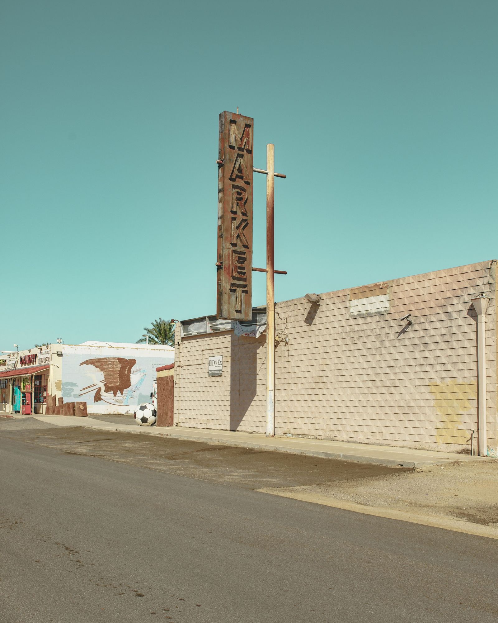 Abandoned Market Sign 01