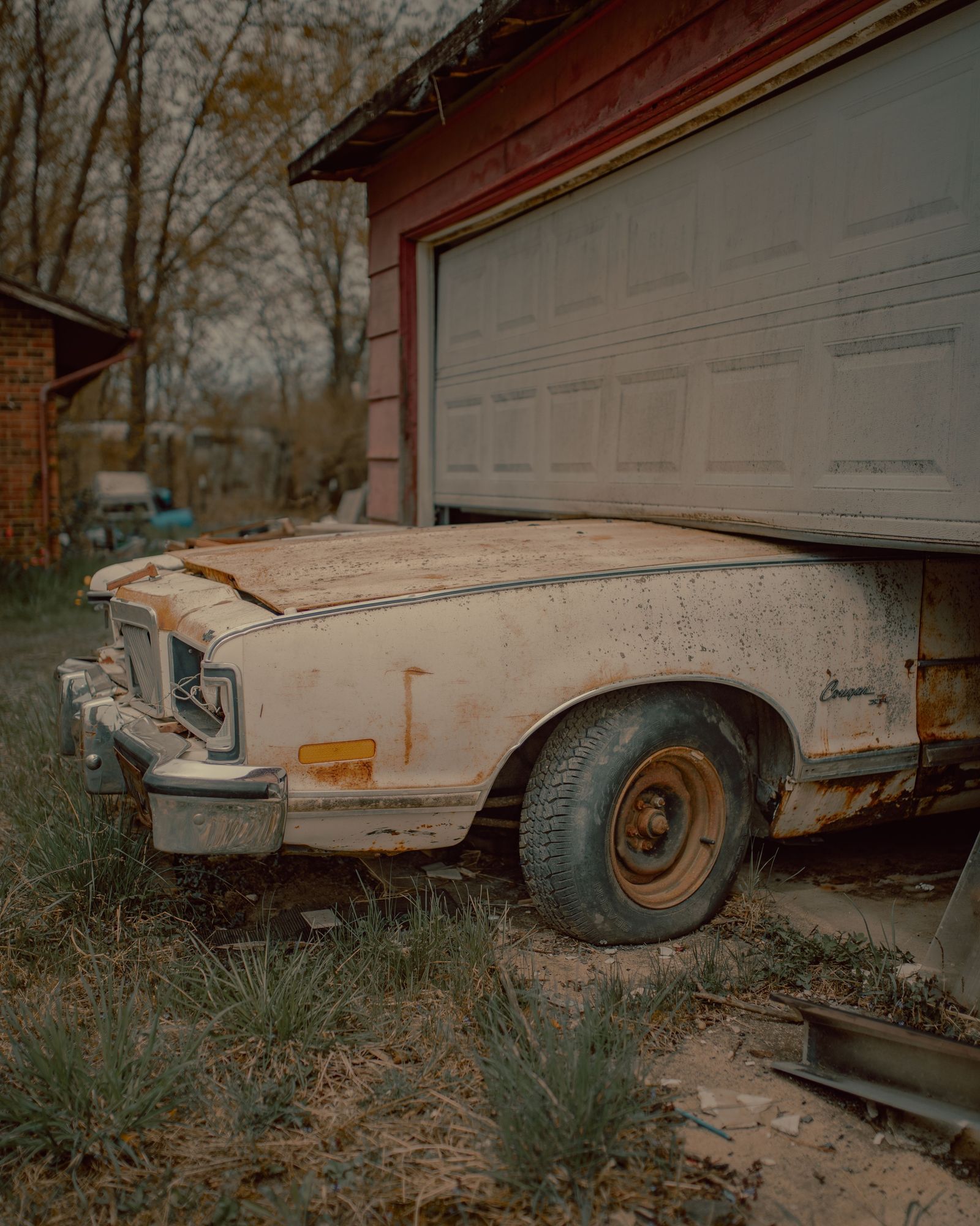 Abandoned Mercury Cougar Car