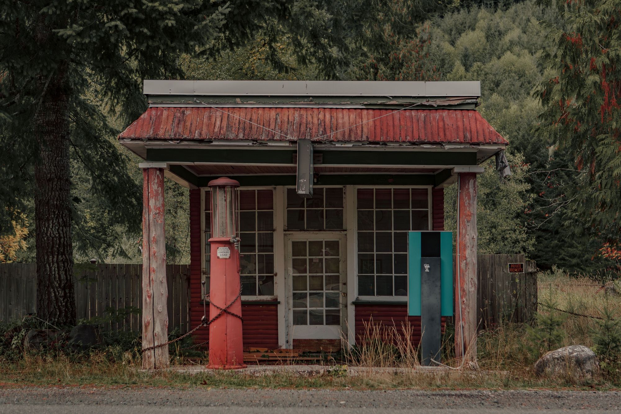 Abandoned Service Station in Ashford 03