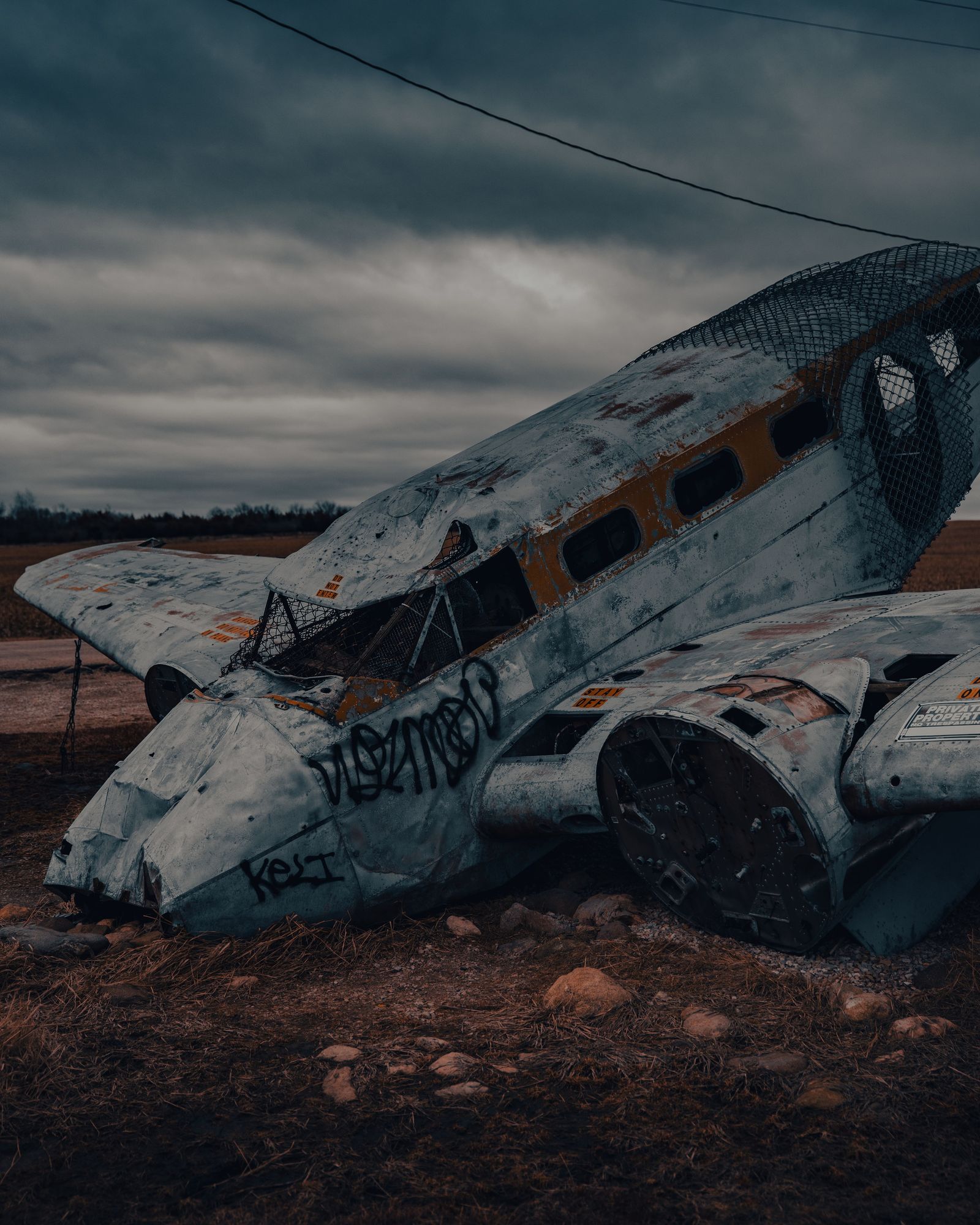 Agricultural Crash Monument 01