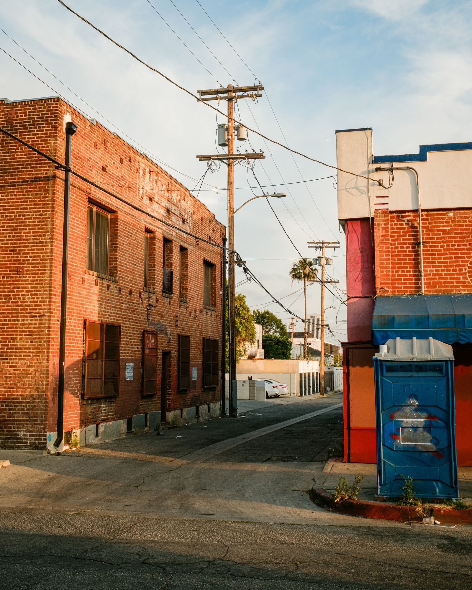Alley in Fairfax, Los Angeles