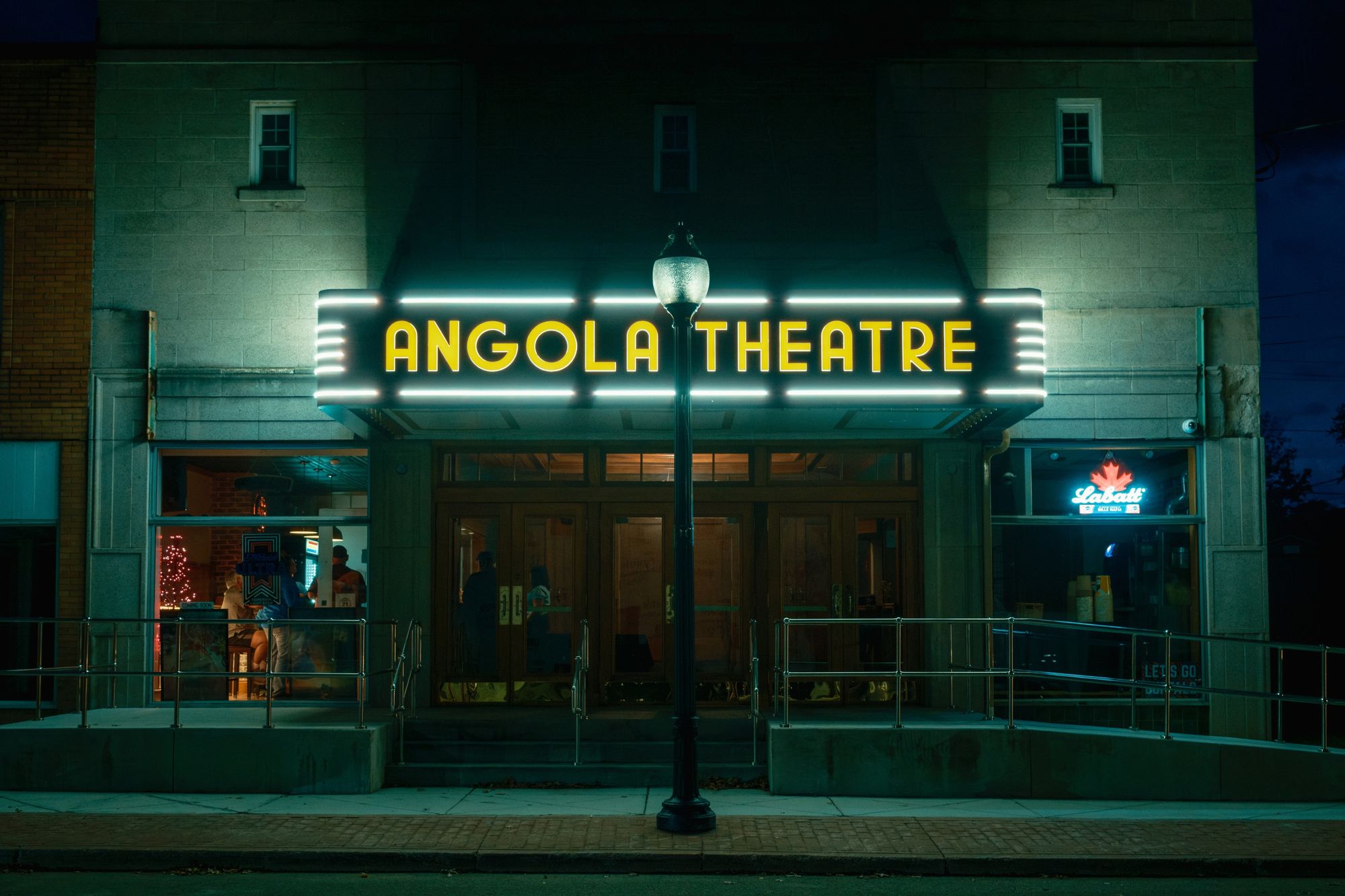 Angola Theatre at Night 02