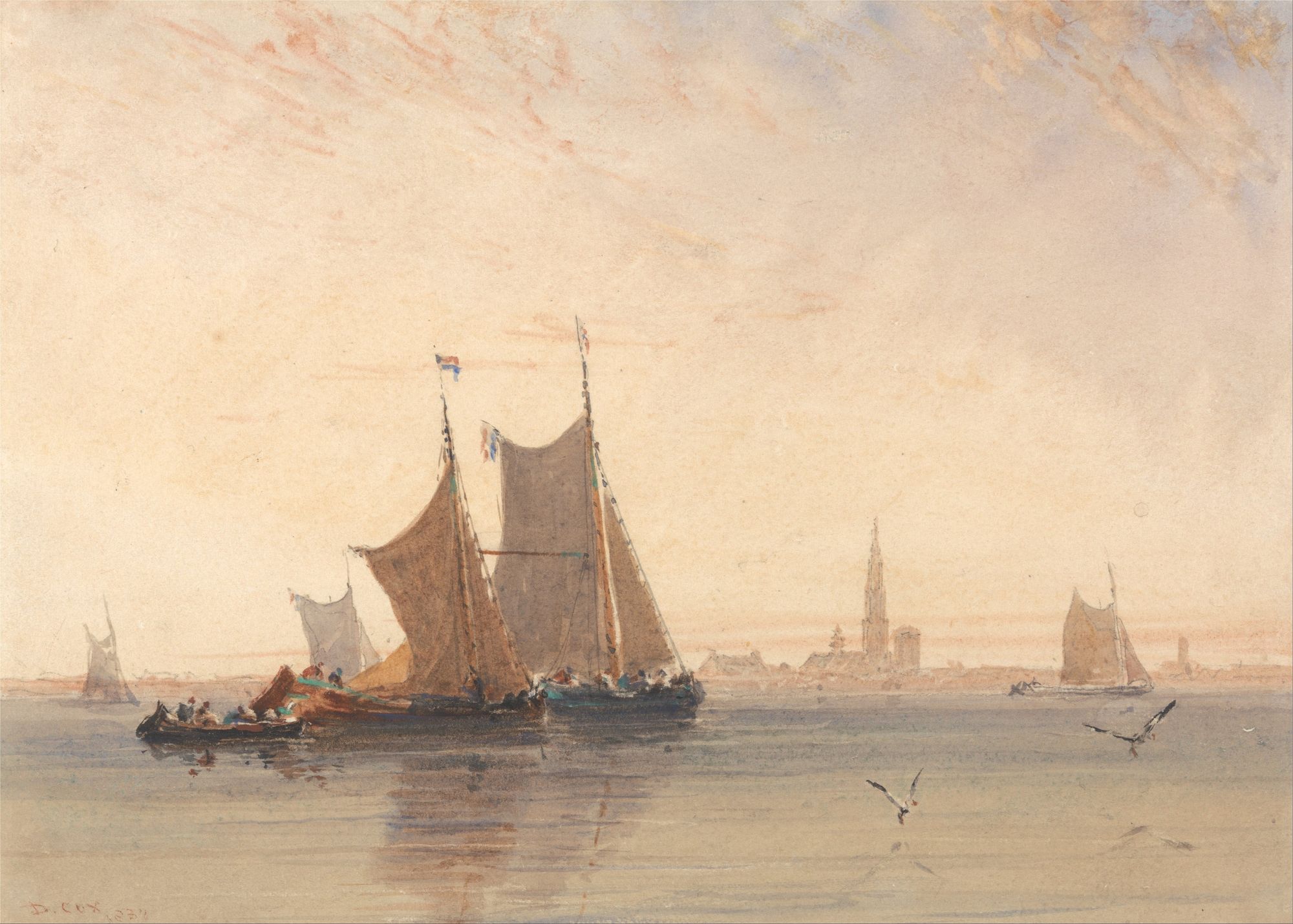 Antwerp, Morning (1832)