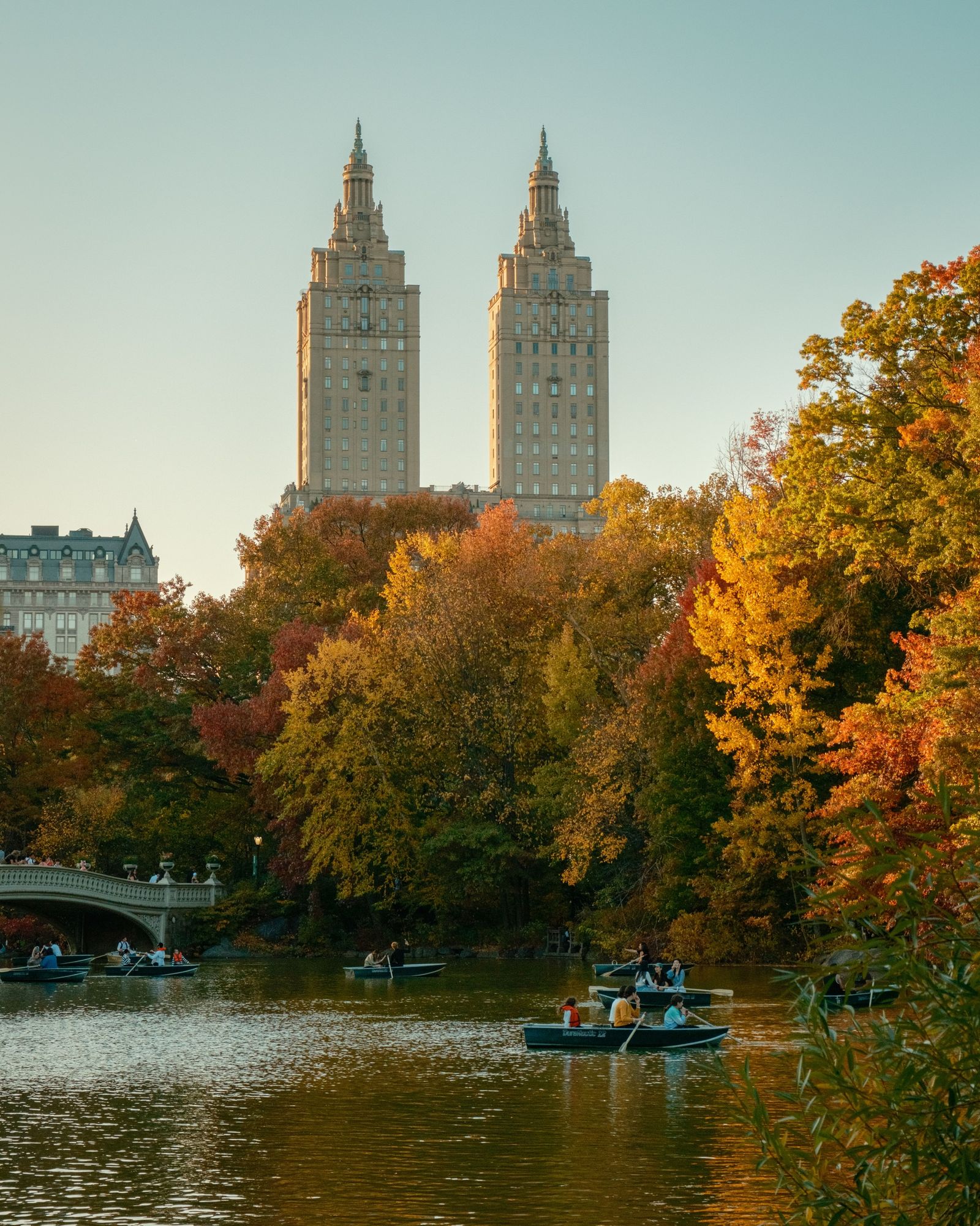 Autumn Color at The Lake, Central Park 01