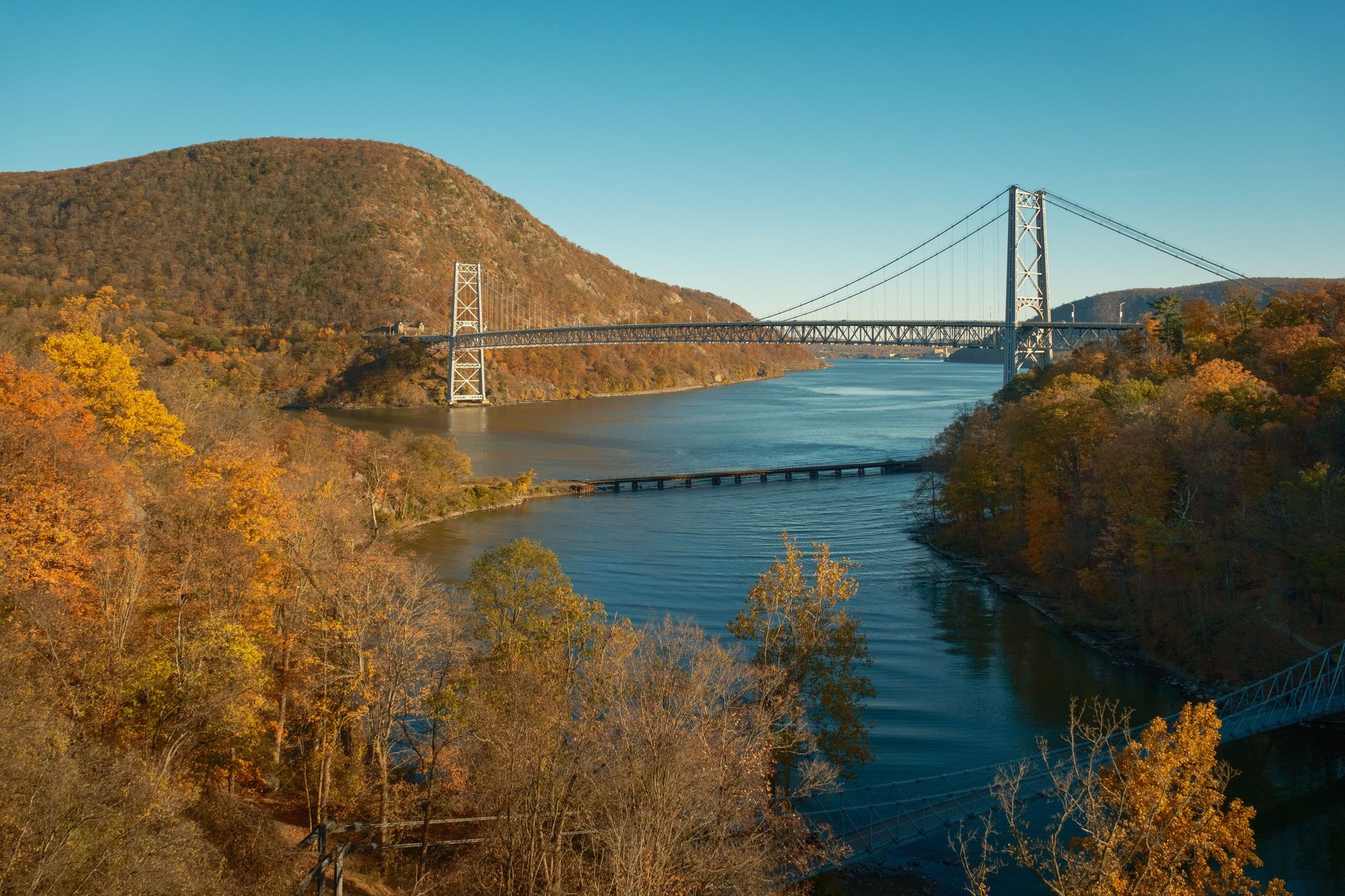Autumn at the Bear Mountain Bridge
