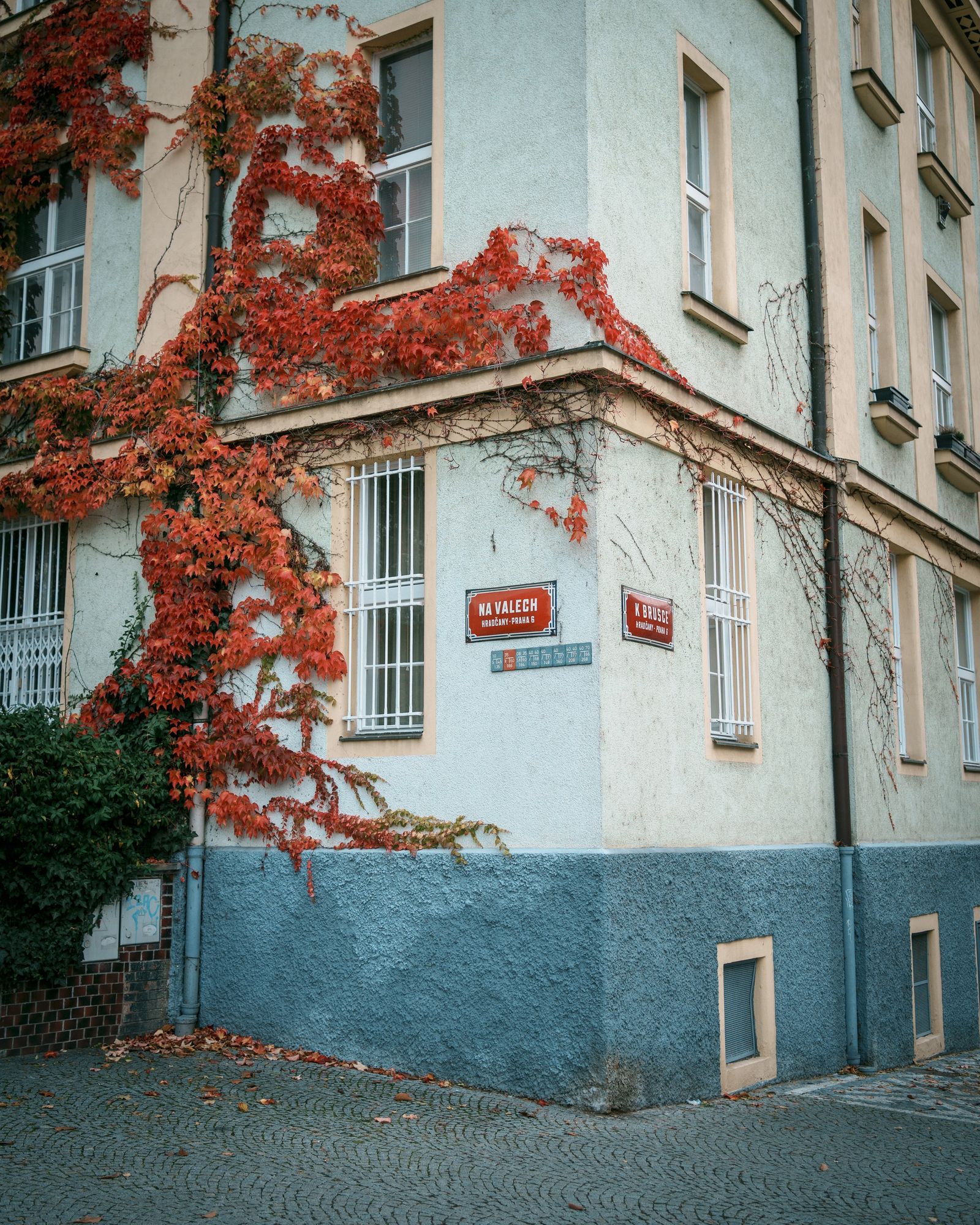 Autumn in Hradčany, Prague