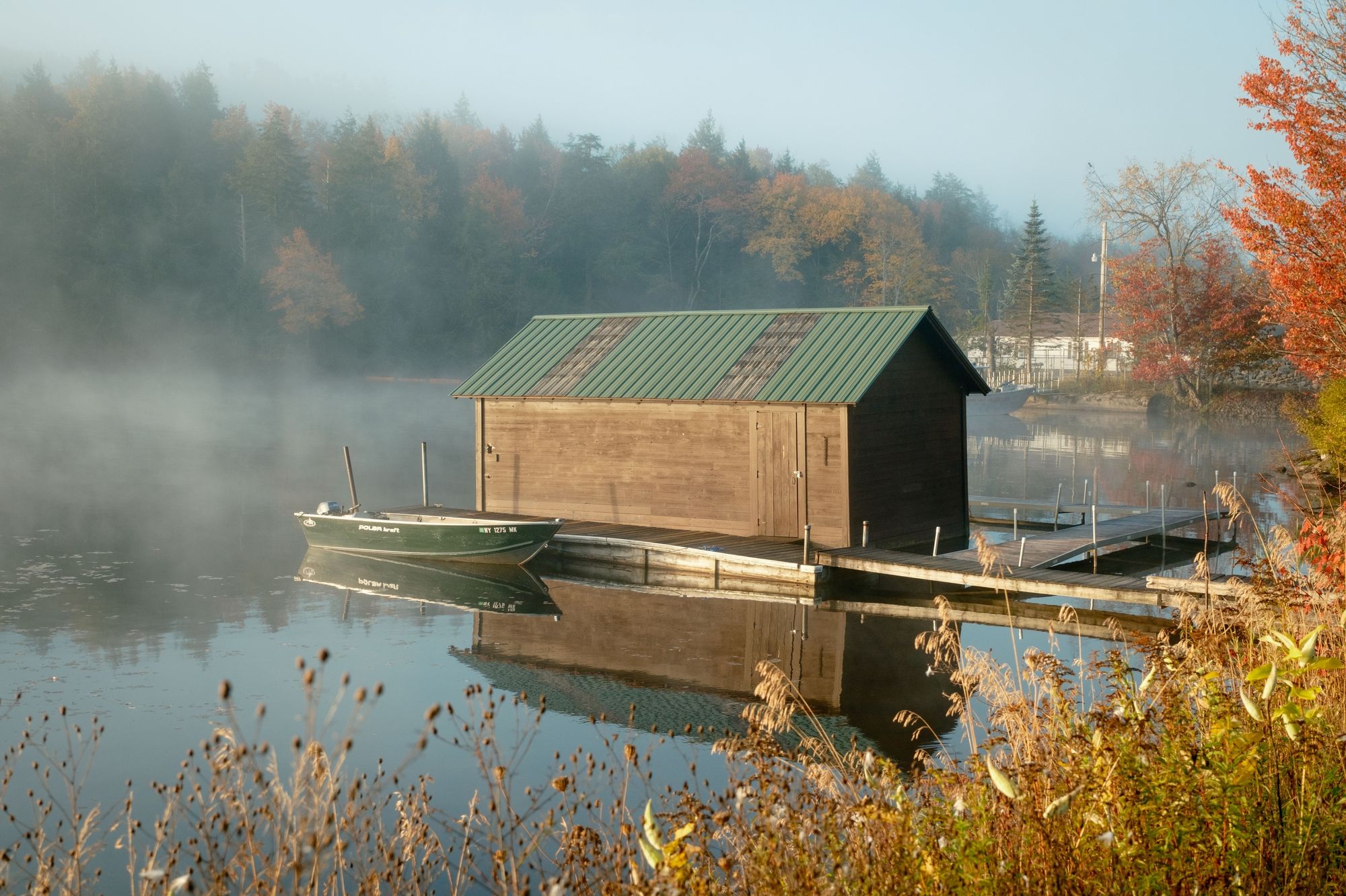 Autumn Morning in Cranberry Lake 01