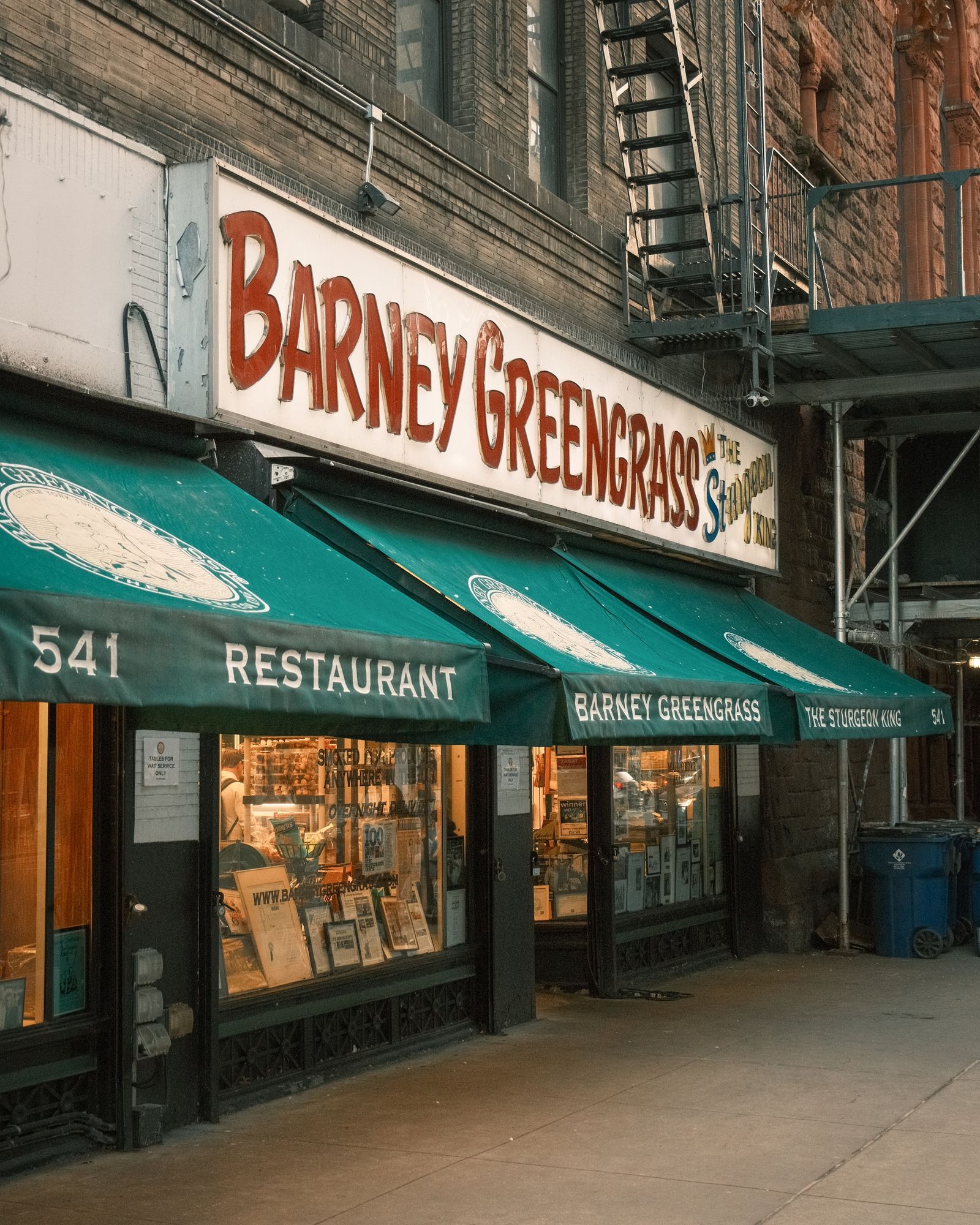 Barney Greengrass, Upper West Side