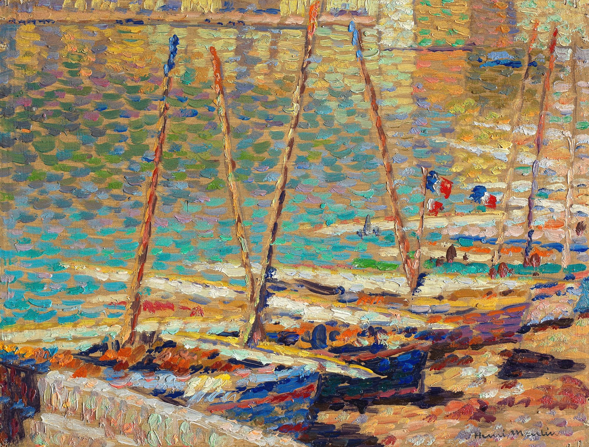 Barques à Collioure (circa 1925)