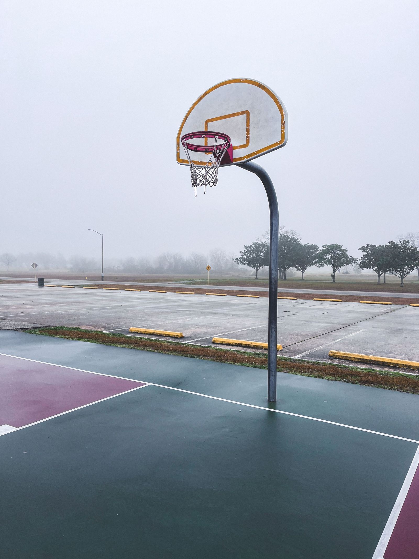 Basketball Hoop at Tom Bass Park