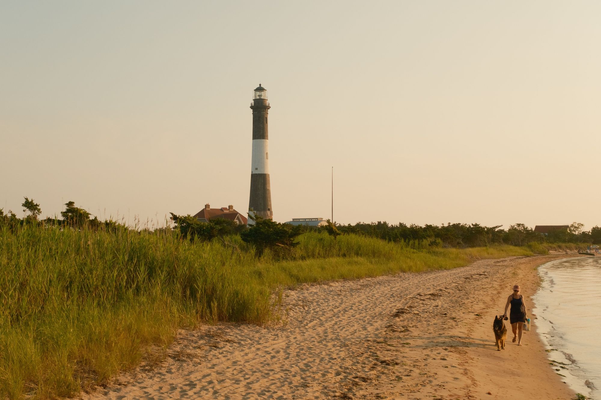 Beach & Lighthouse, Fire Island 01