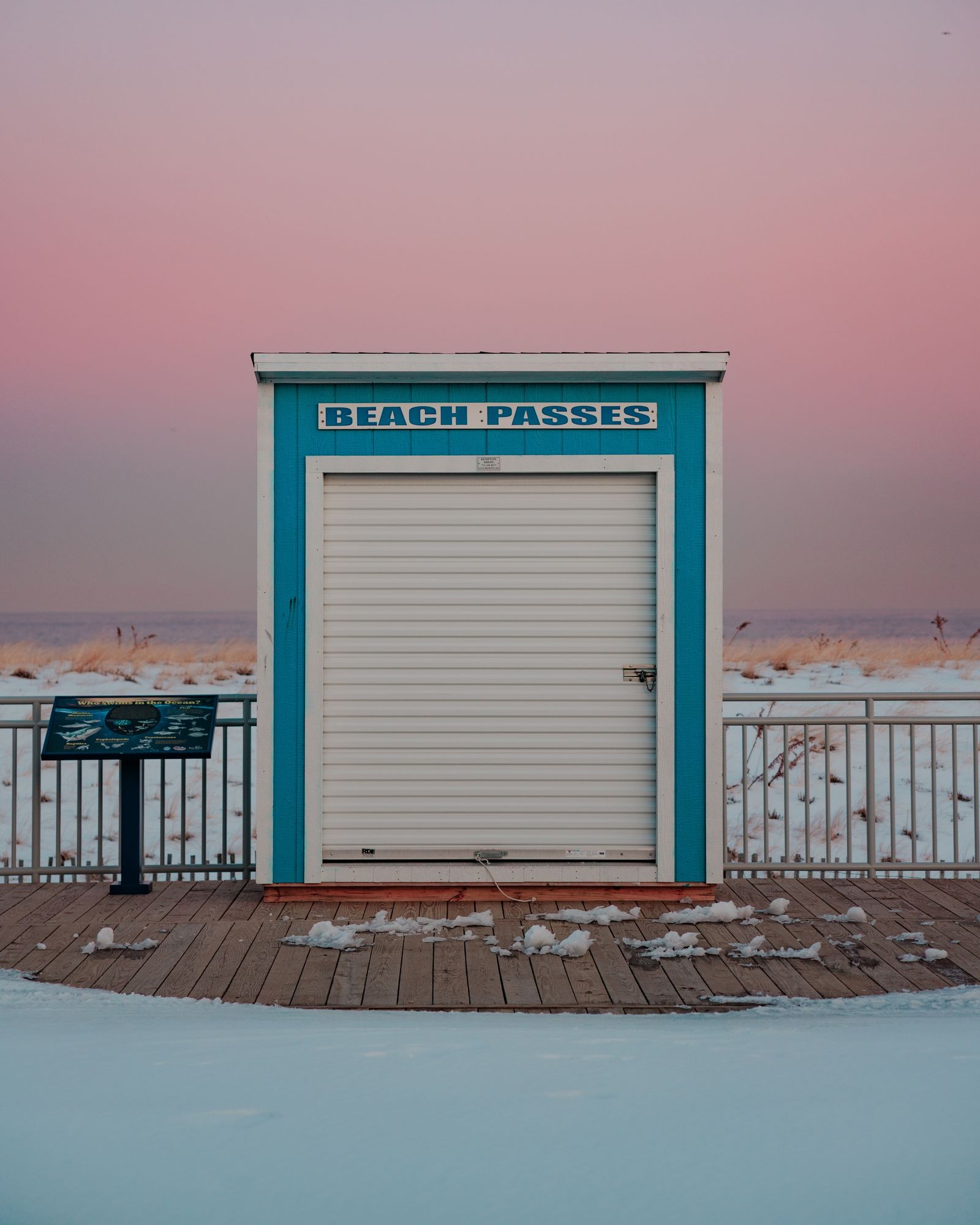 Beach Passes Sunrise