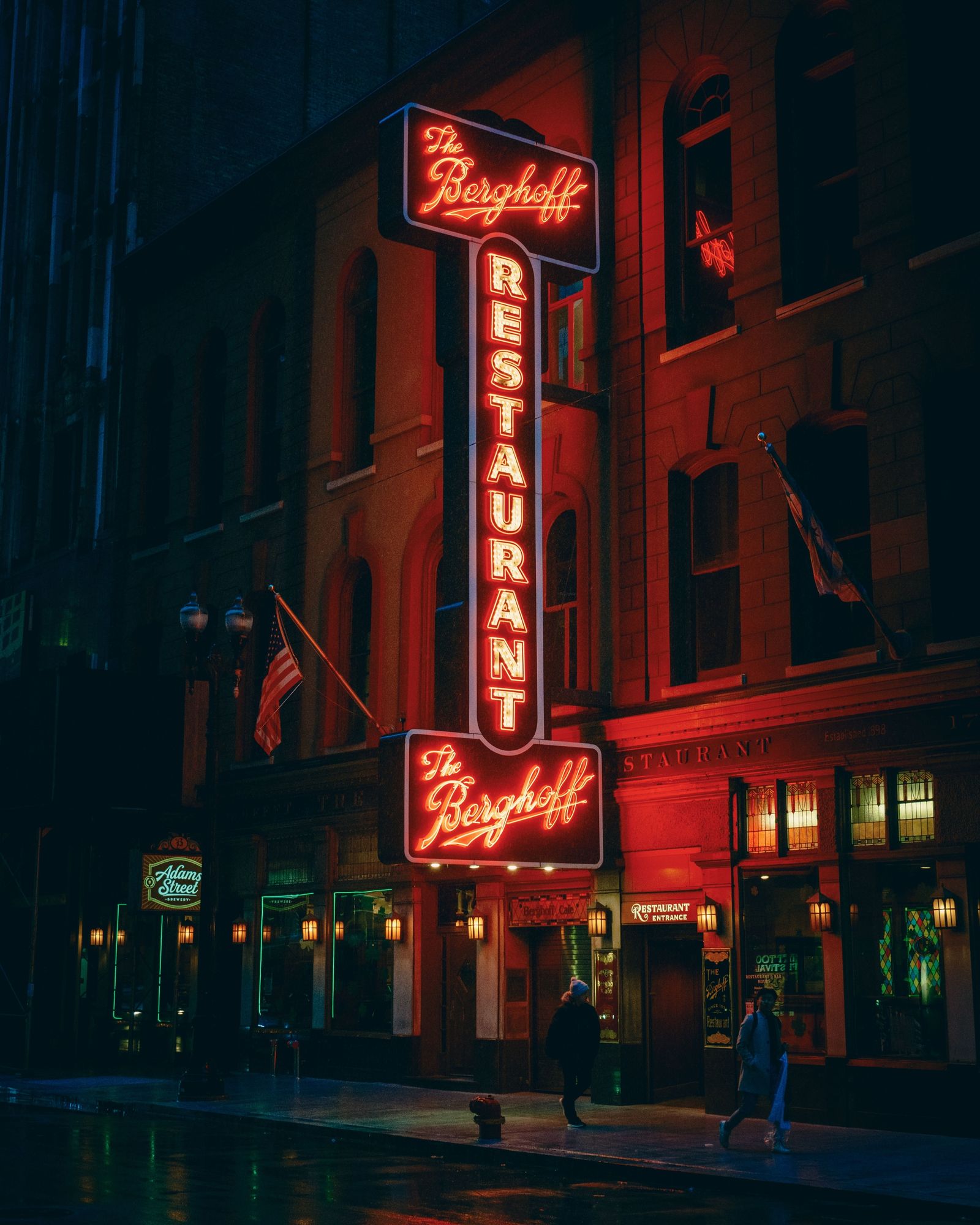 Berghoff Restaurant Neon, Chicago 03