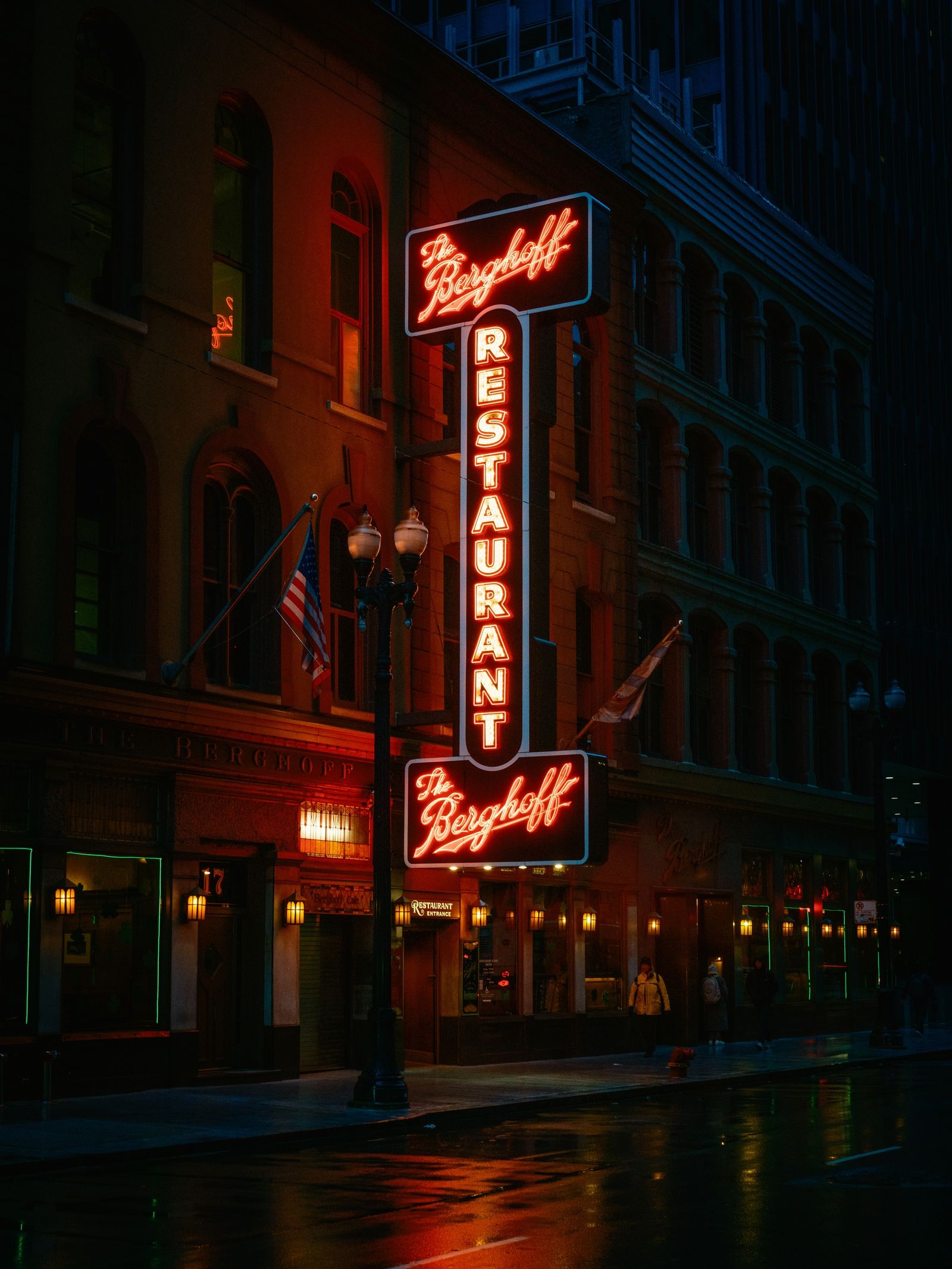 Berghoff Restaurant Neon, Chicago 06