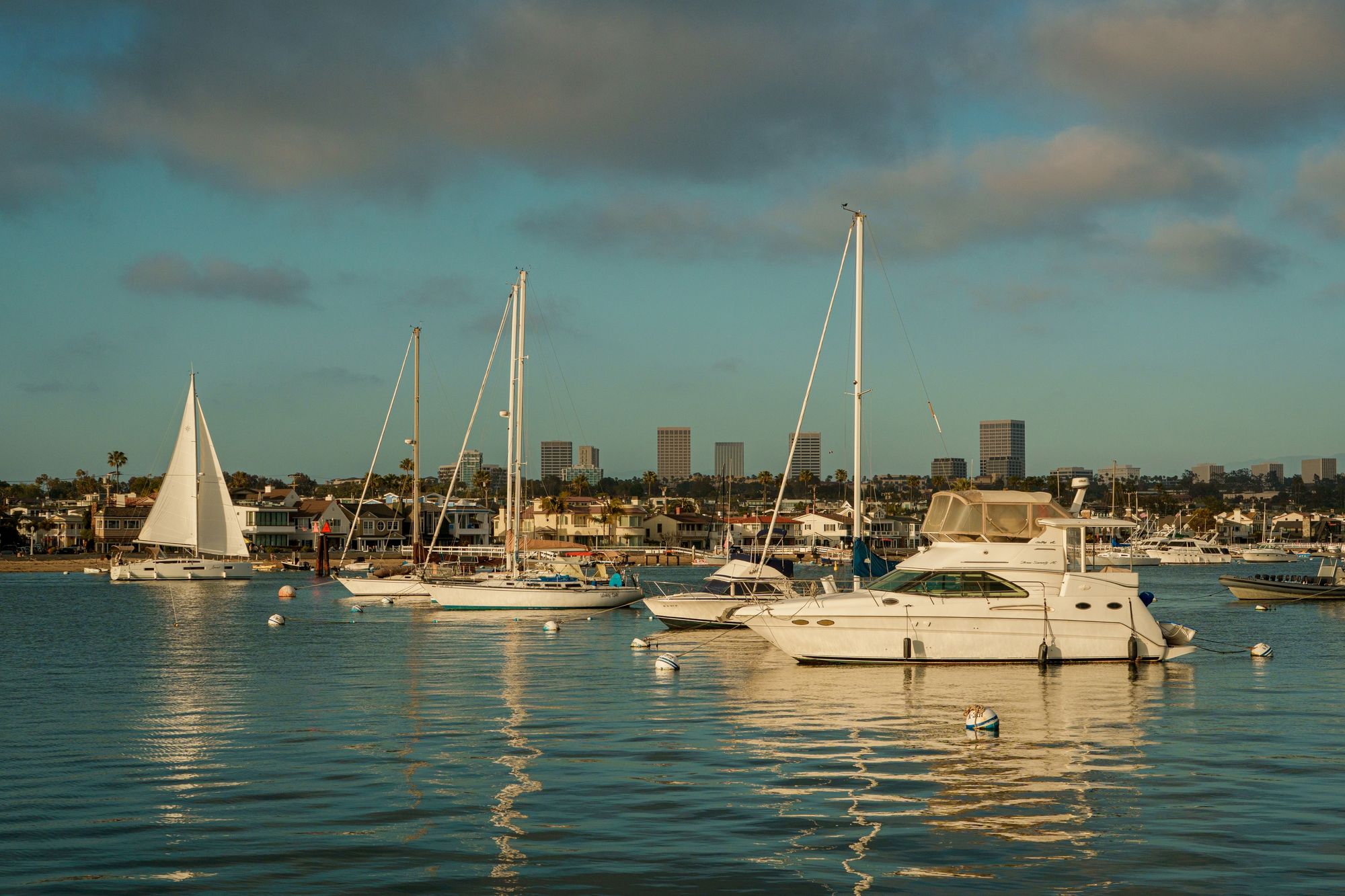 Boats in Newport Beach
