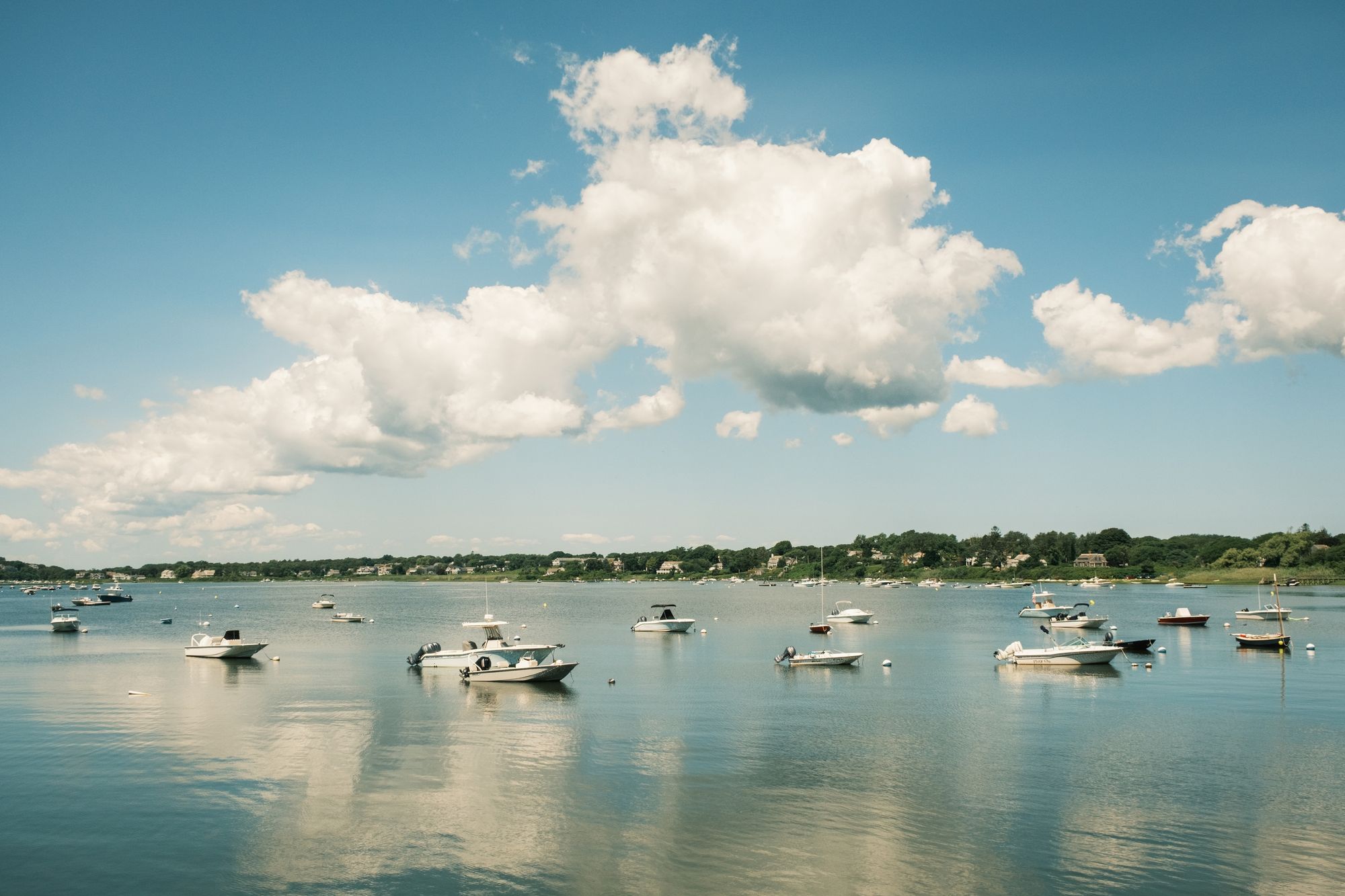 Boats in Oyster Pond, Chatham