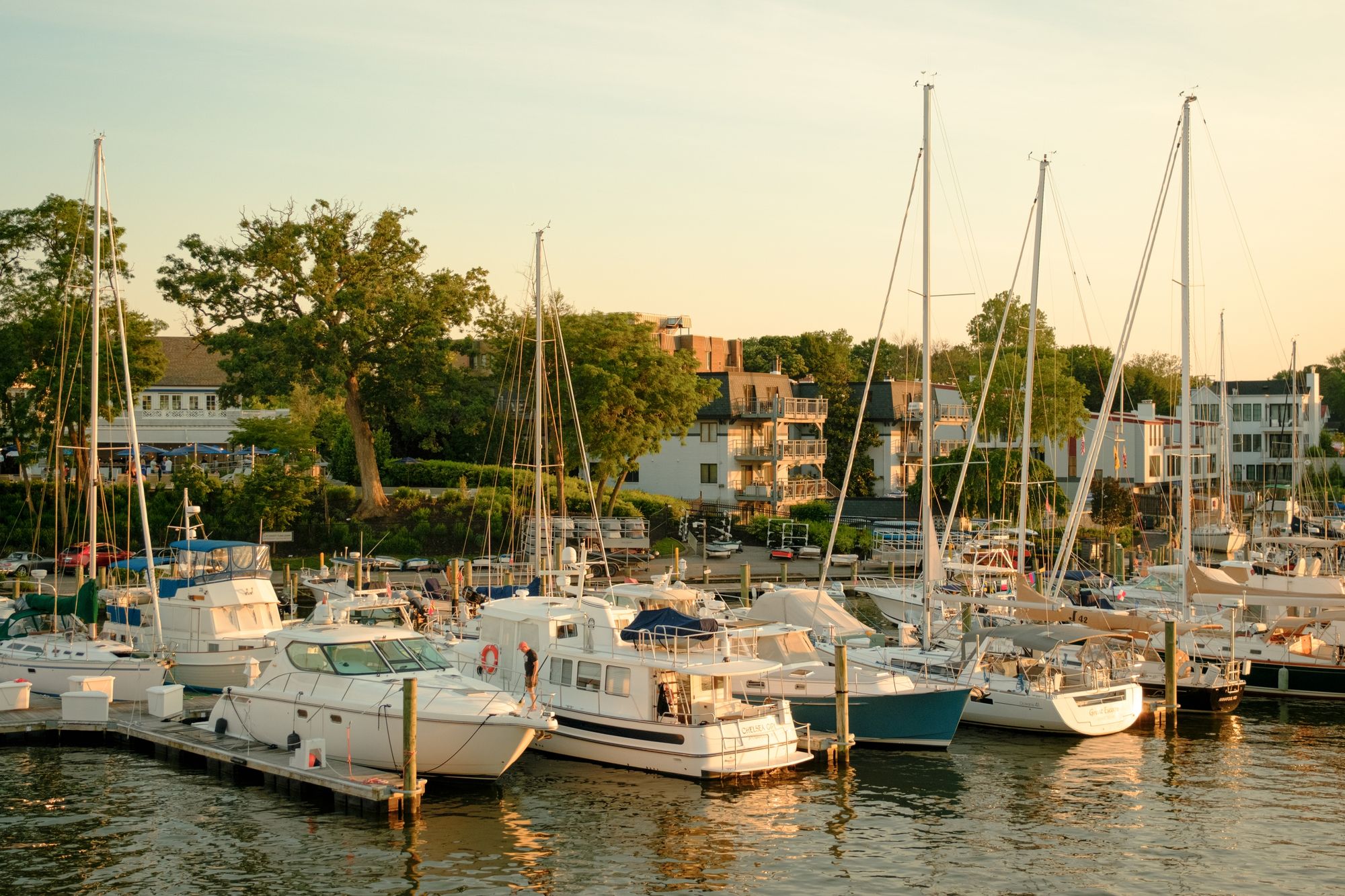 Boats in Spa Creek, Annapolis 02