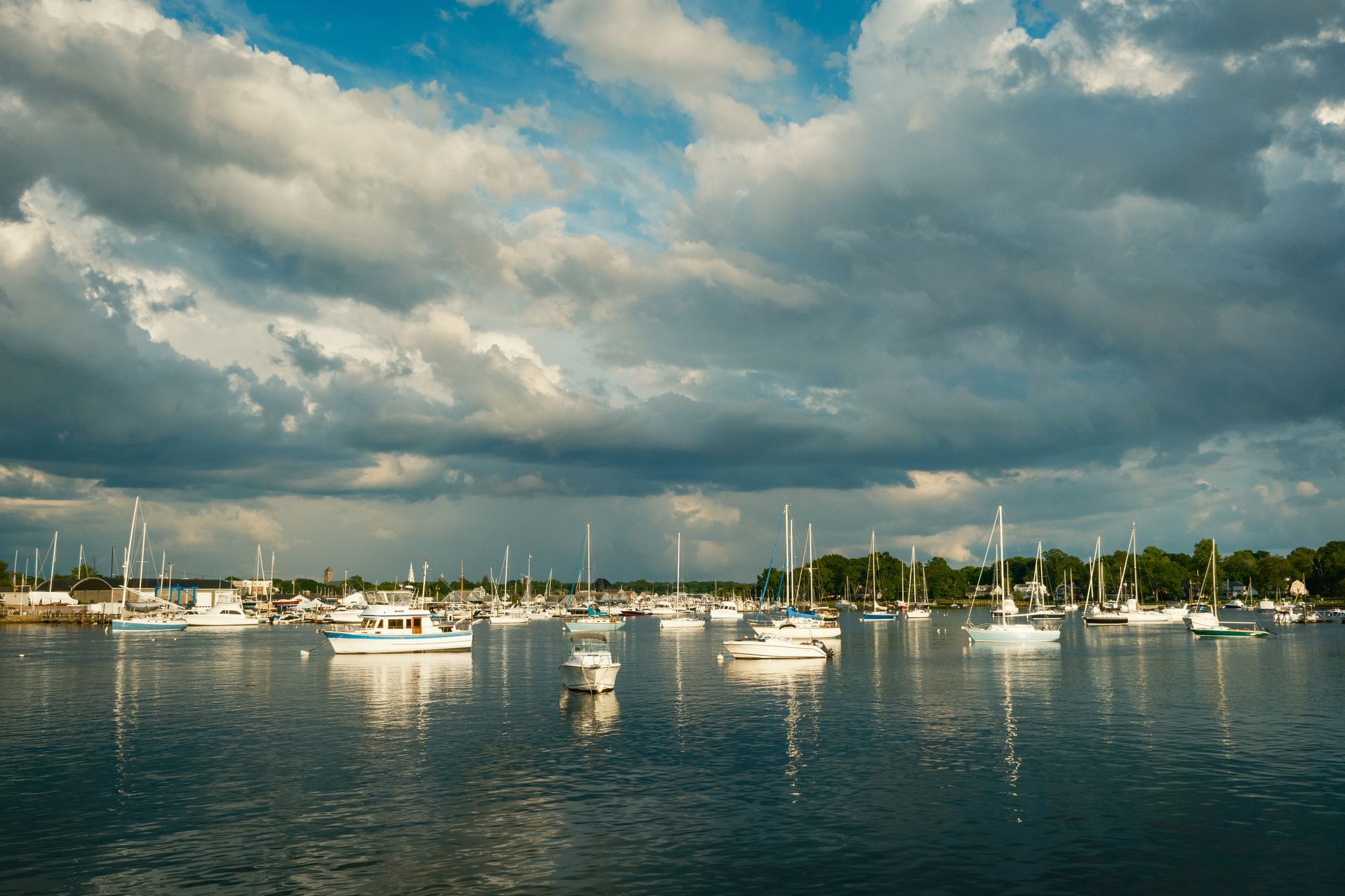 Boats on the Palmer River, Barrington