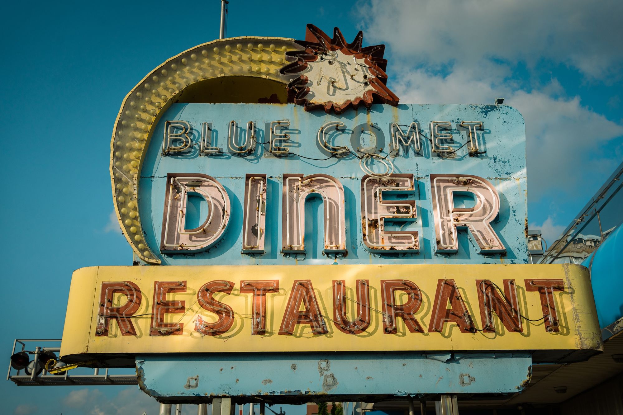 Blue Comet, Hazleton