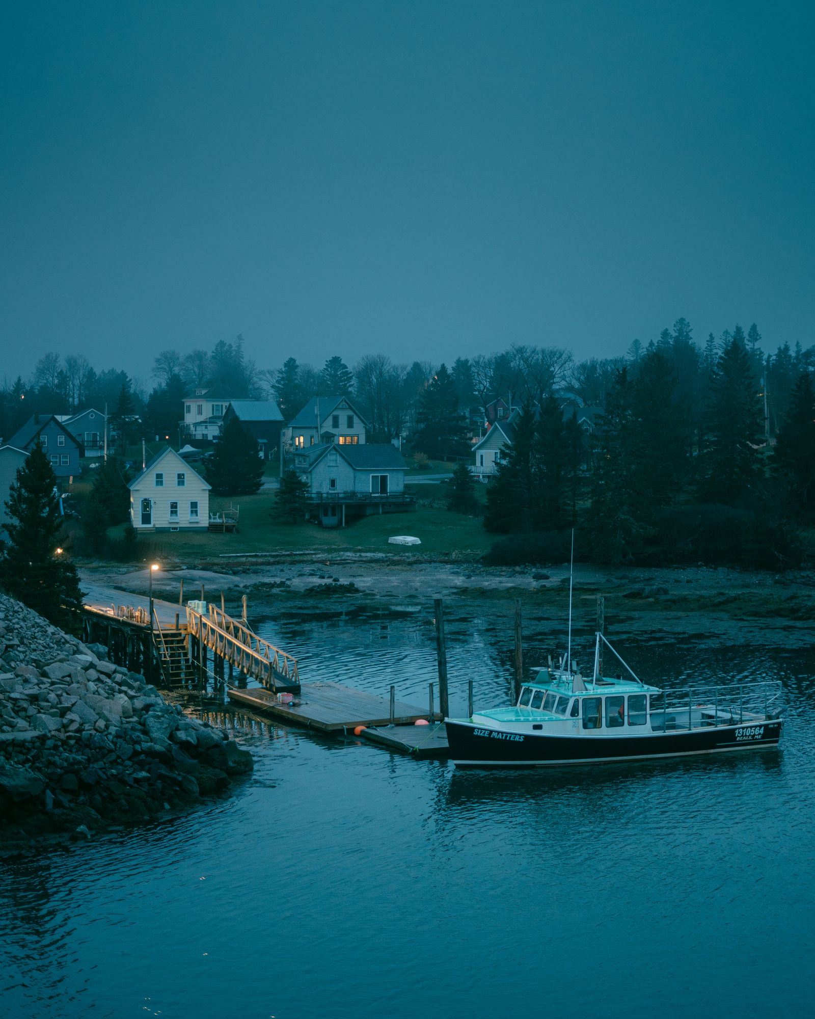 Blue Hour, Beals Island 01