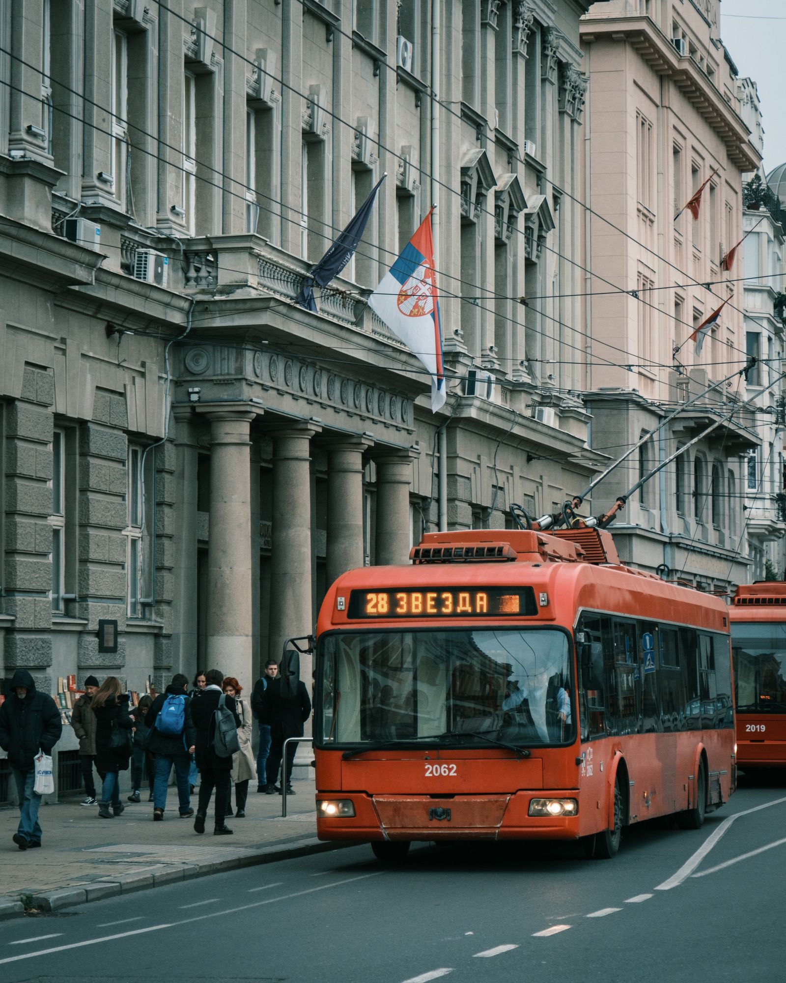 Bus in Belgrade 02