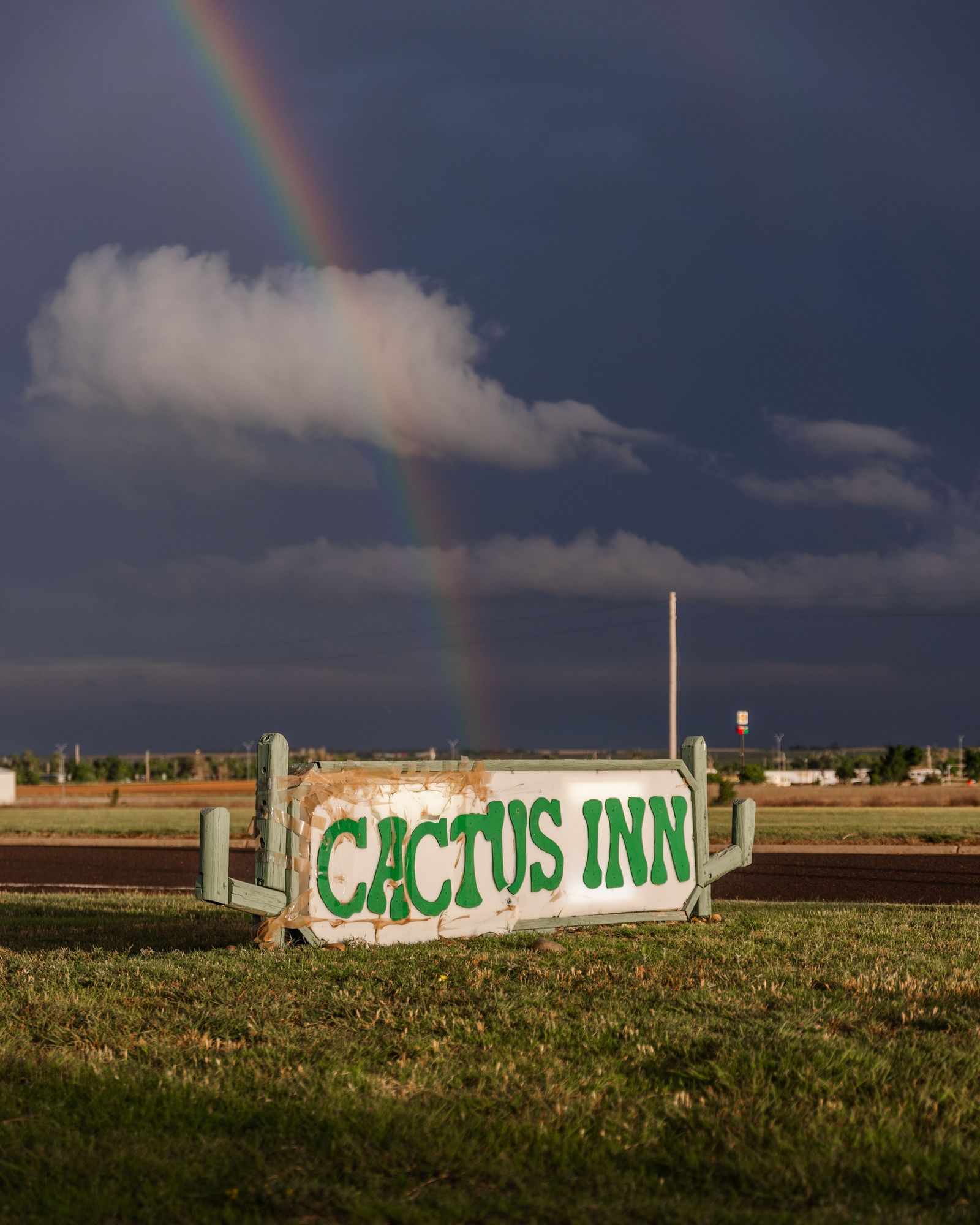 Cactus Inn Motel After the Storm