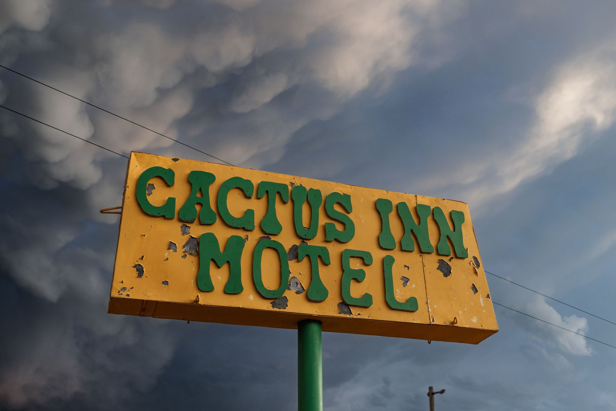 Cactus Inn Motel Before the Storm