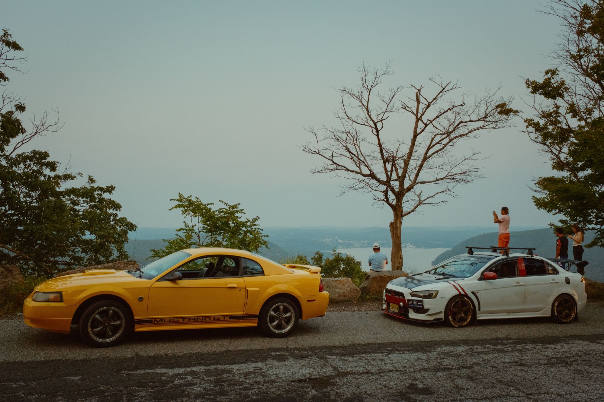 Cars on Bear Mountain