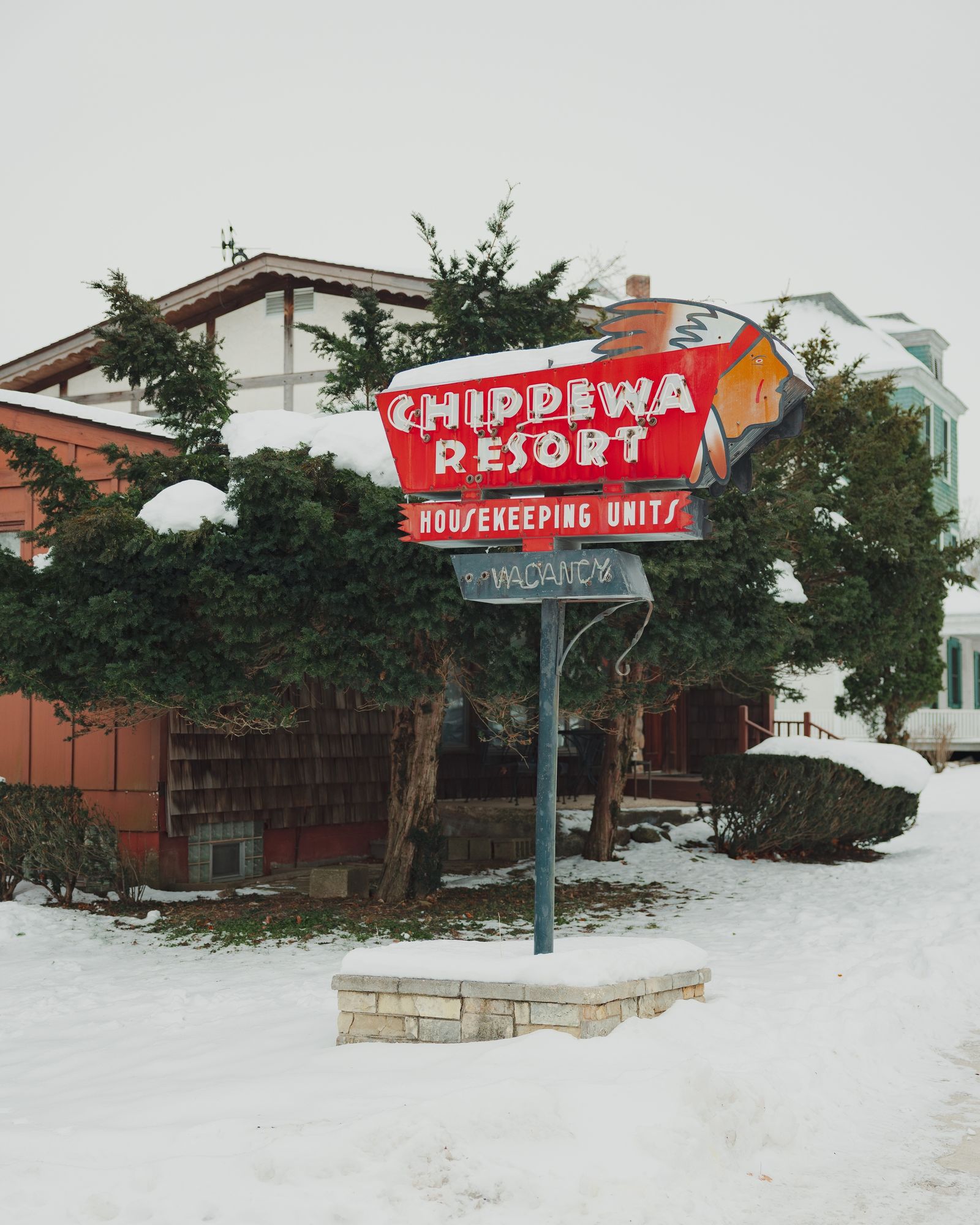 Chippewa Resort Sign 04
