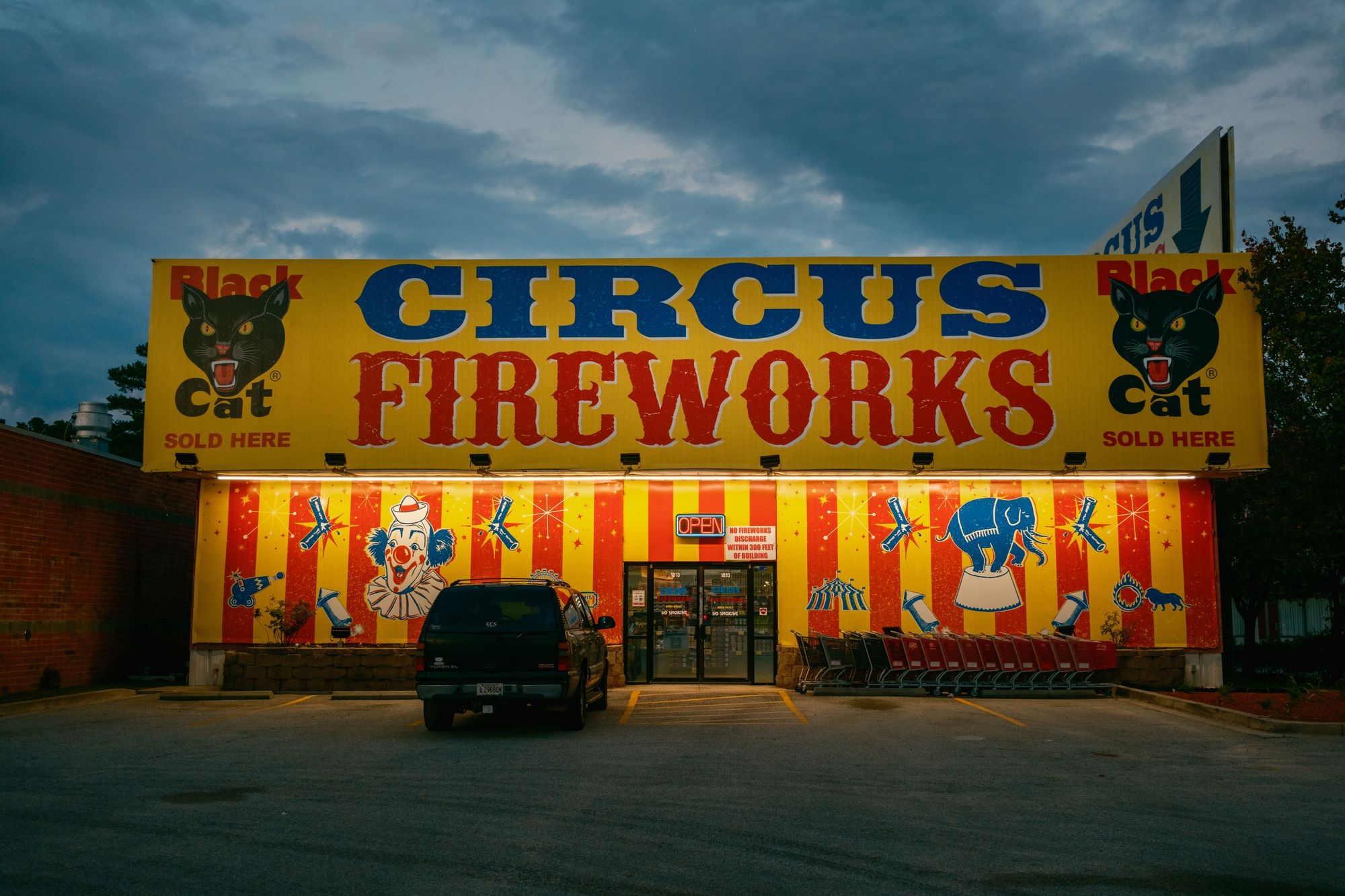 Circus Fireworks, Florence