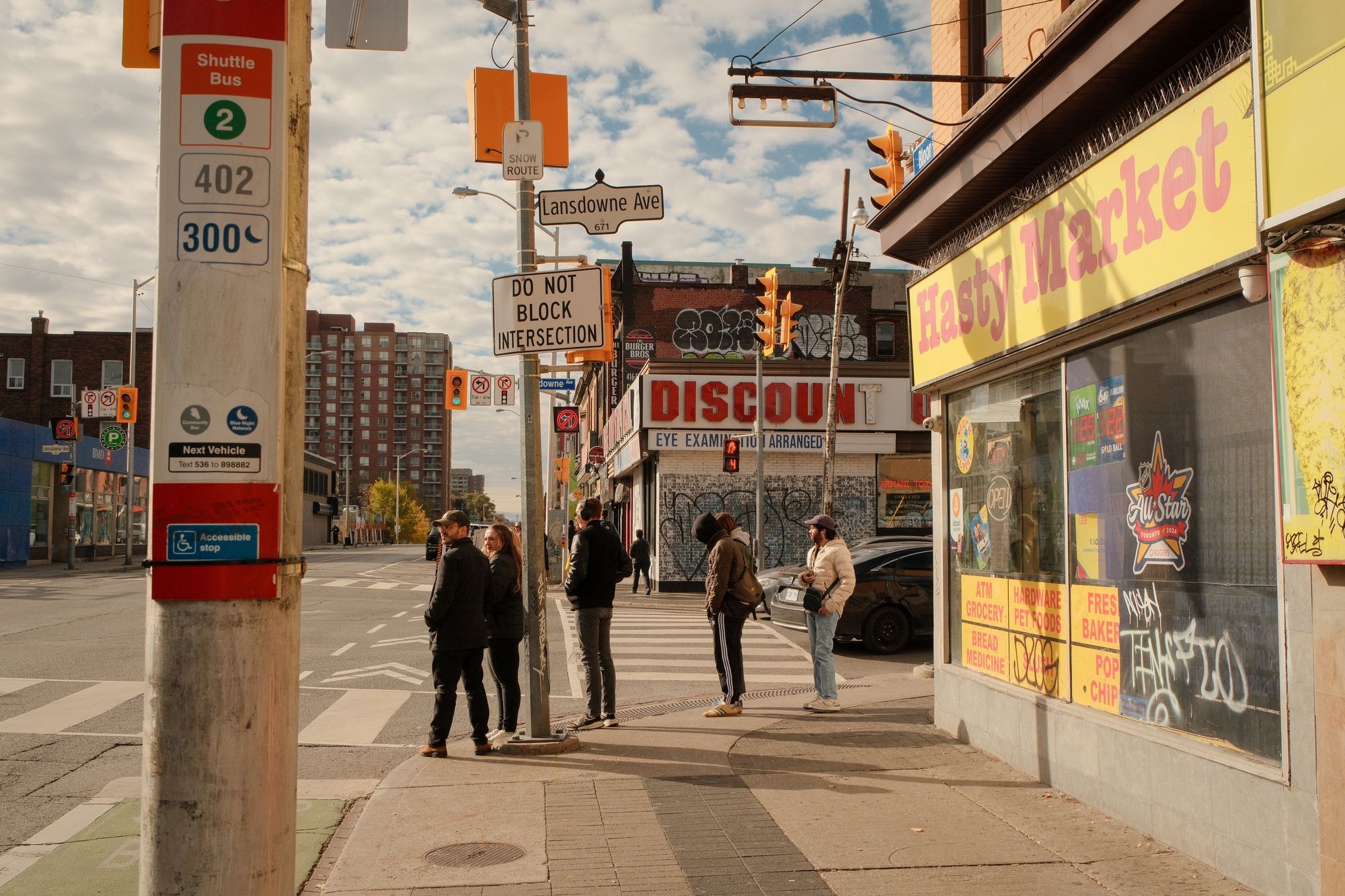 Corner in Bloordale Village, Toronto