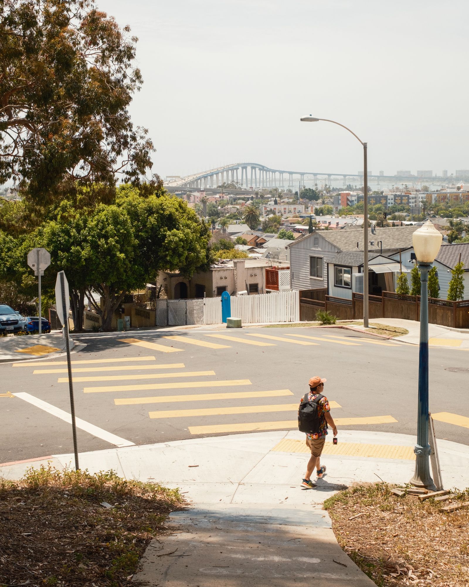 Coronado Bridge from Grant Hill, San Diego