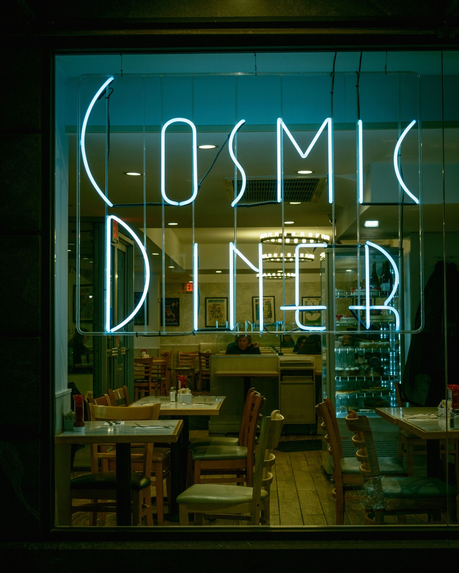 Cosmic Diner Neon, Manhattan