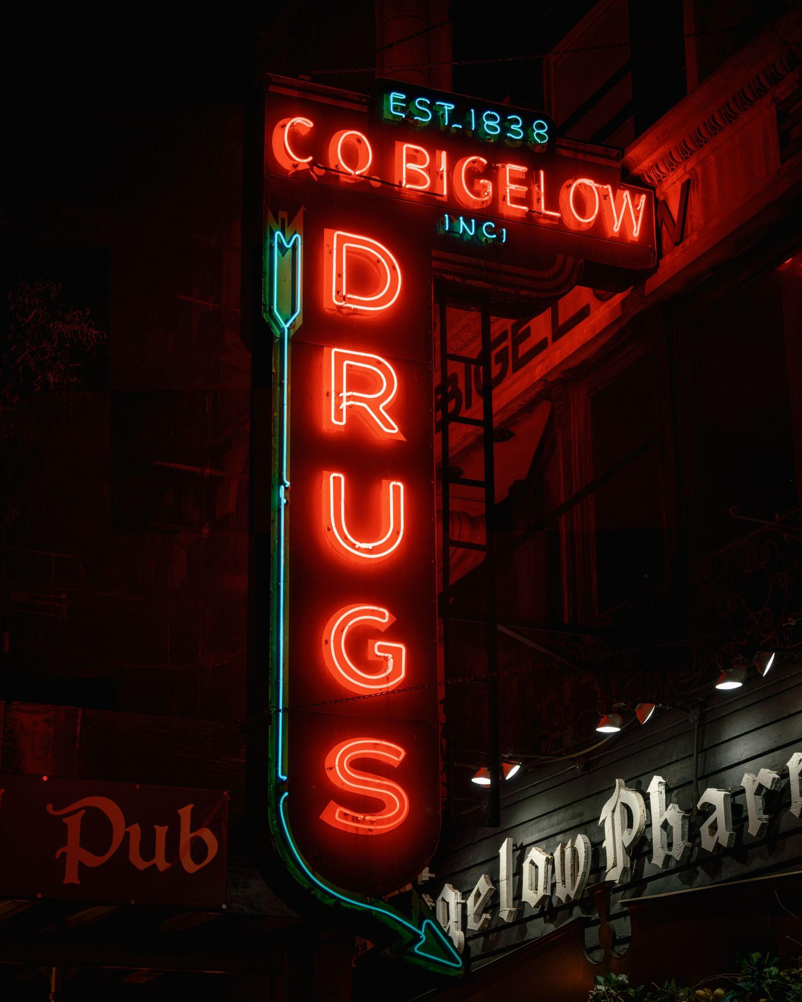 C.O. Bigelow Chemists, West Villahe
