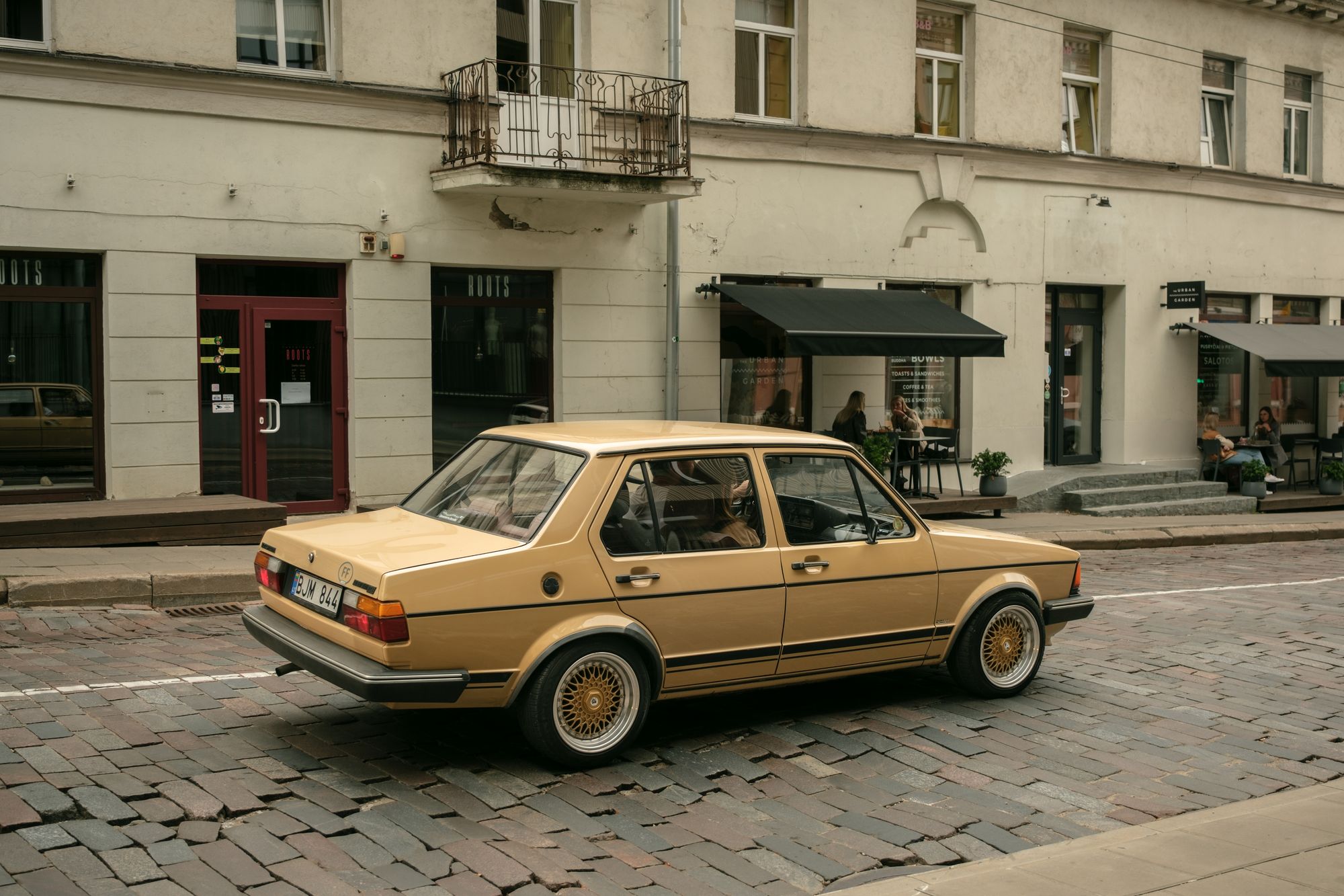 Cruising Down The Street in Vilnius